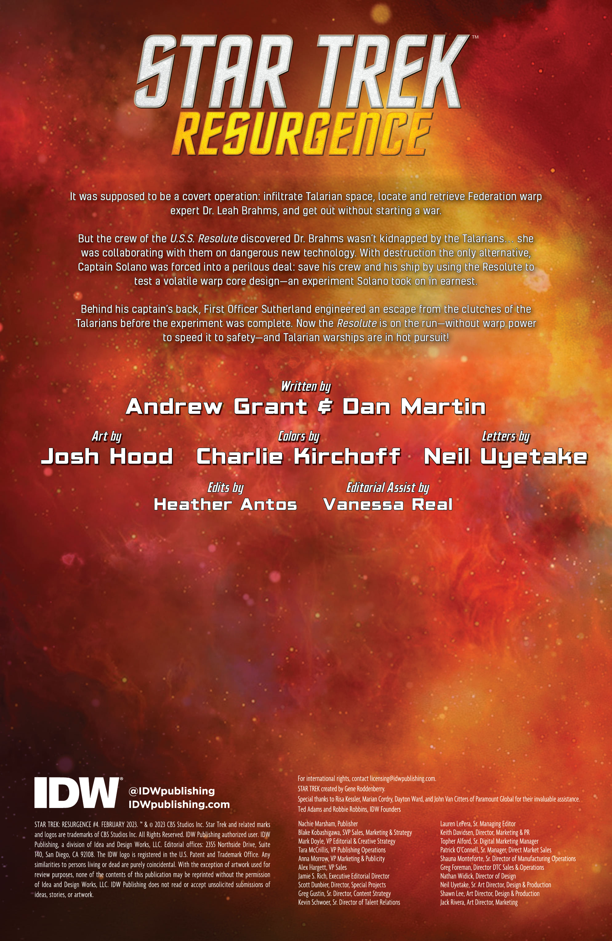 Read online Star Trek: Resurgence comic -  Issue #4 - 2