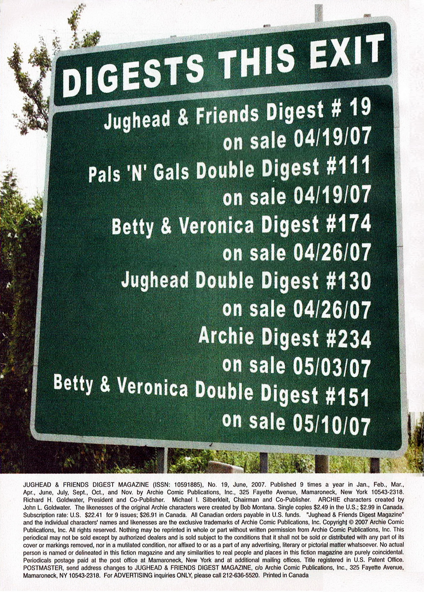 Read online Jughead & Friends Digest Magazine comic -  Issue #19 - 98