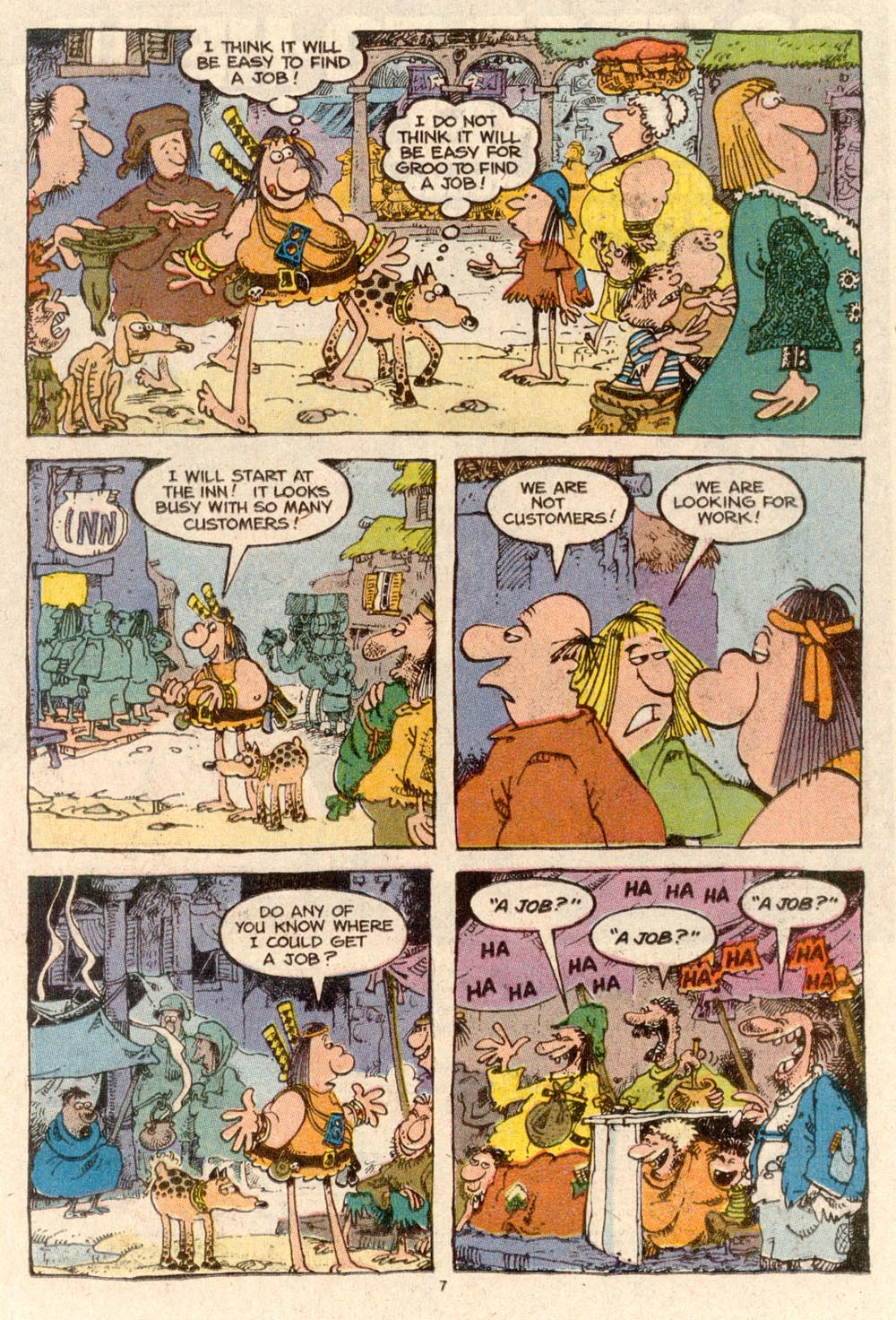 Read online Sergio Aragonés Groo the Wanderer comic -  Issue #60 - 7