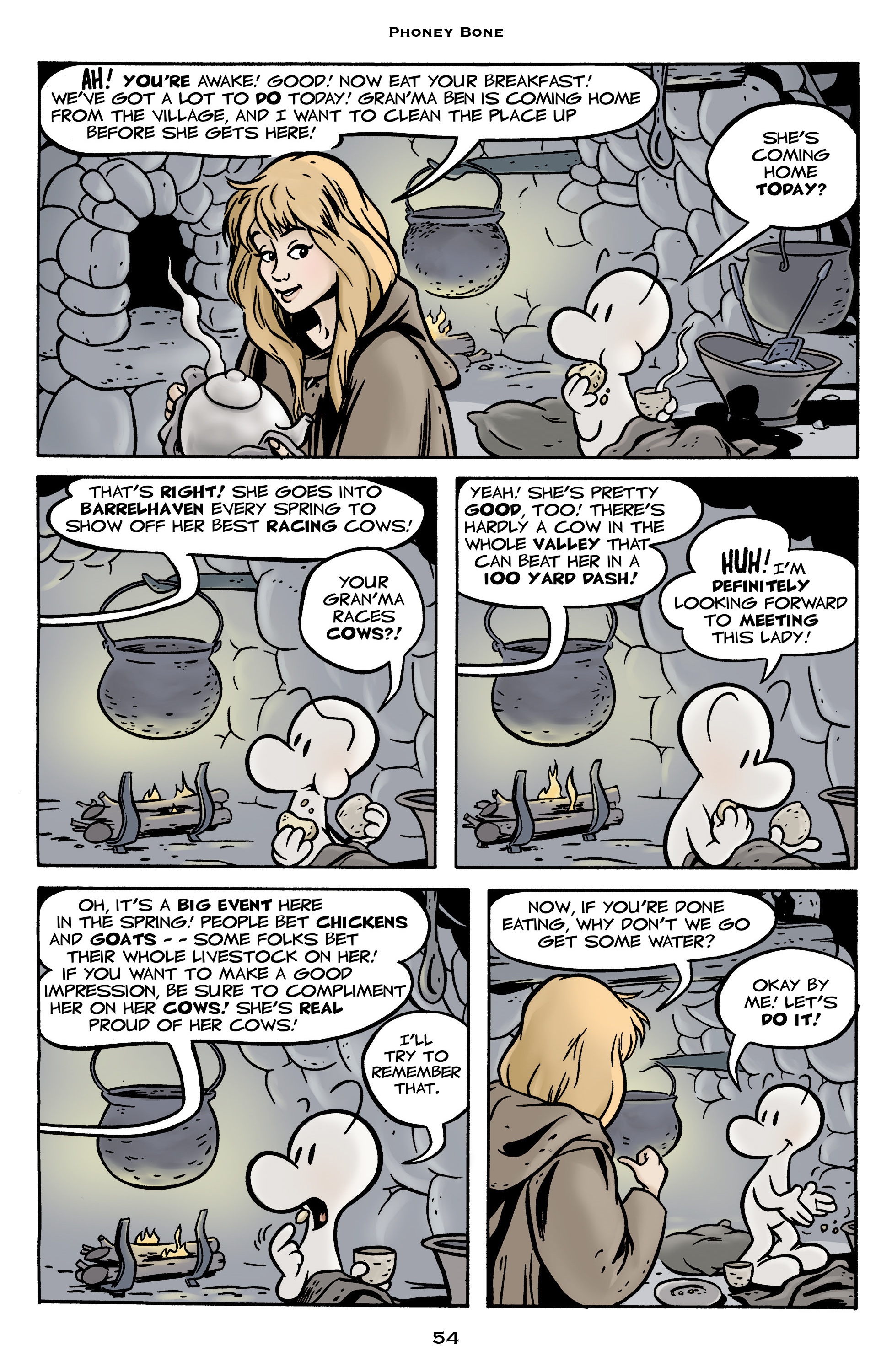 Read online Bone: Out From Boneville comic -  Issue # TPB - 54