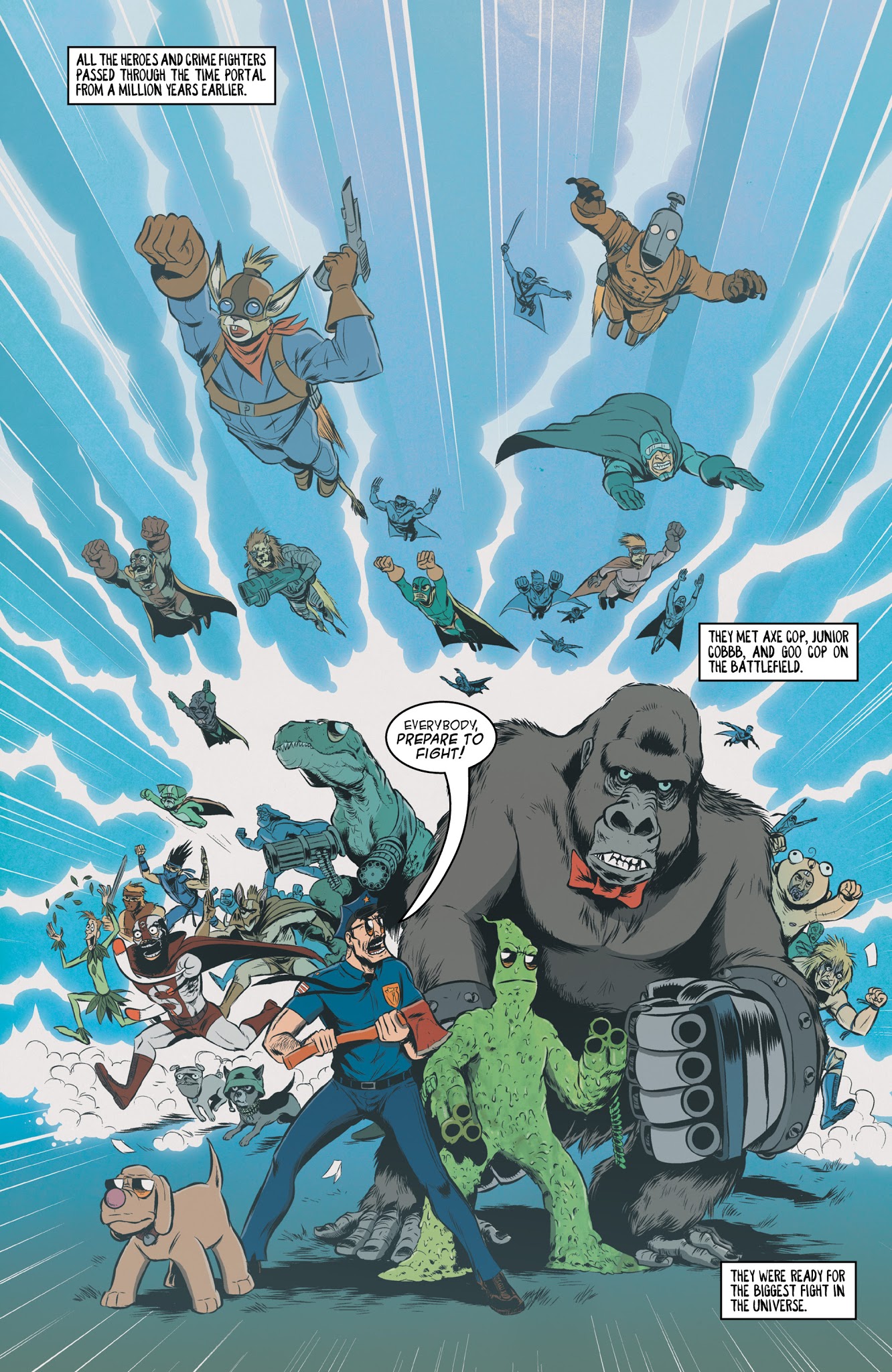 Read online Axe Cop comic -  Issue # TPB 4 - 27