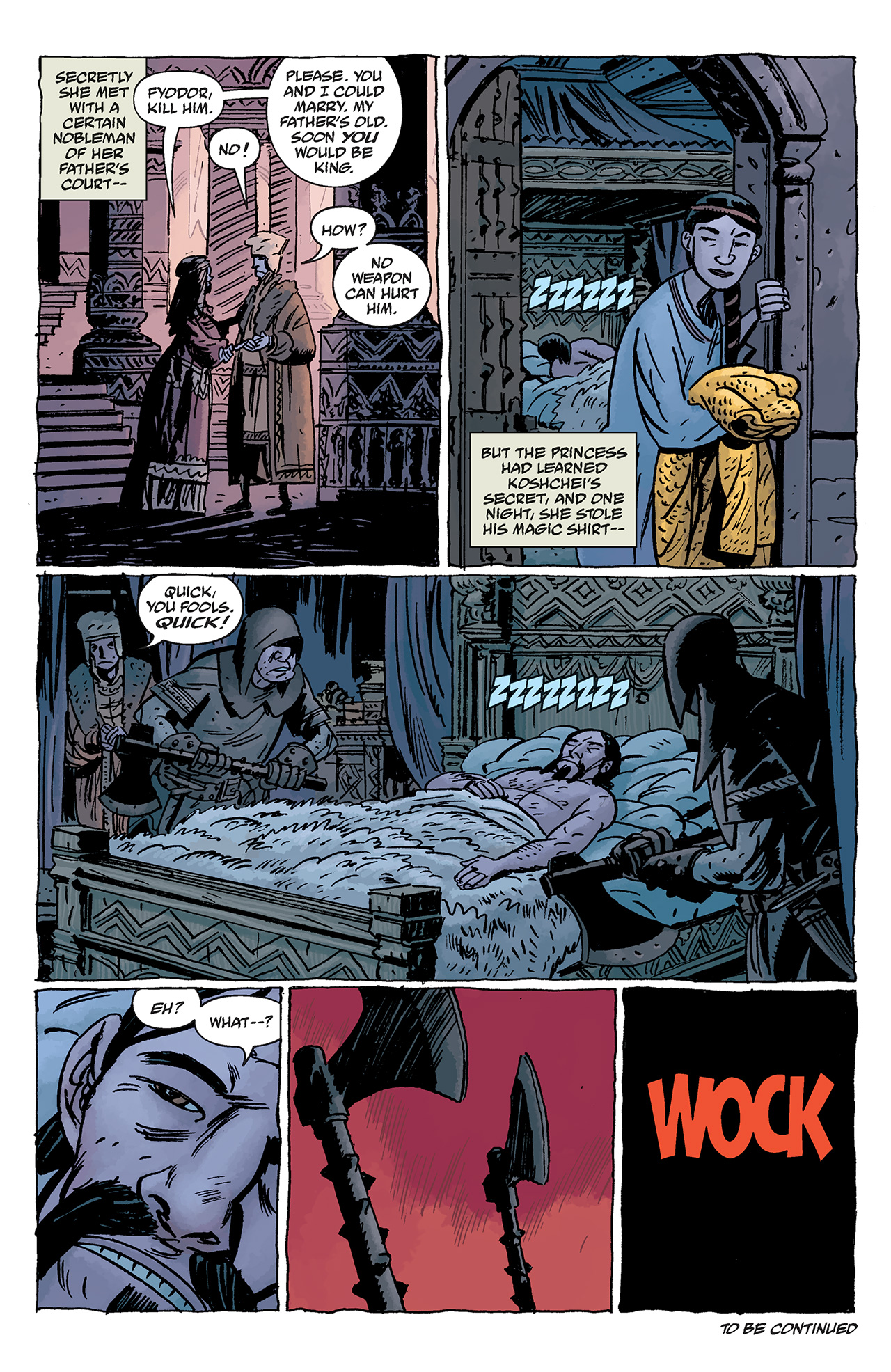 Read online Hellboy: The Wild Hunt comic -  Issue #2 - 26