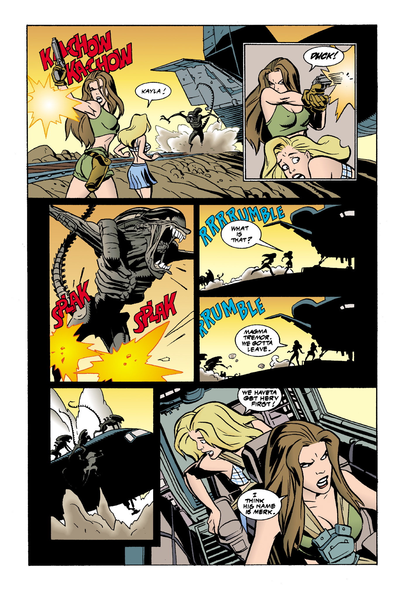 Read online Aliens: Mondo Heat comic -  Issue # Full - 17