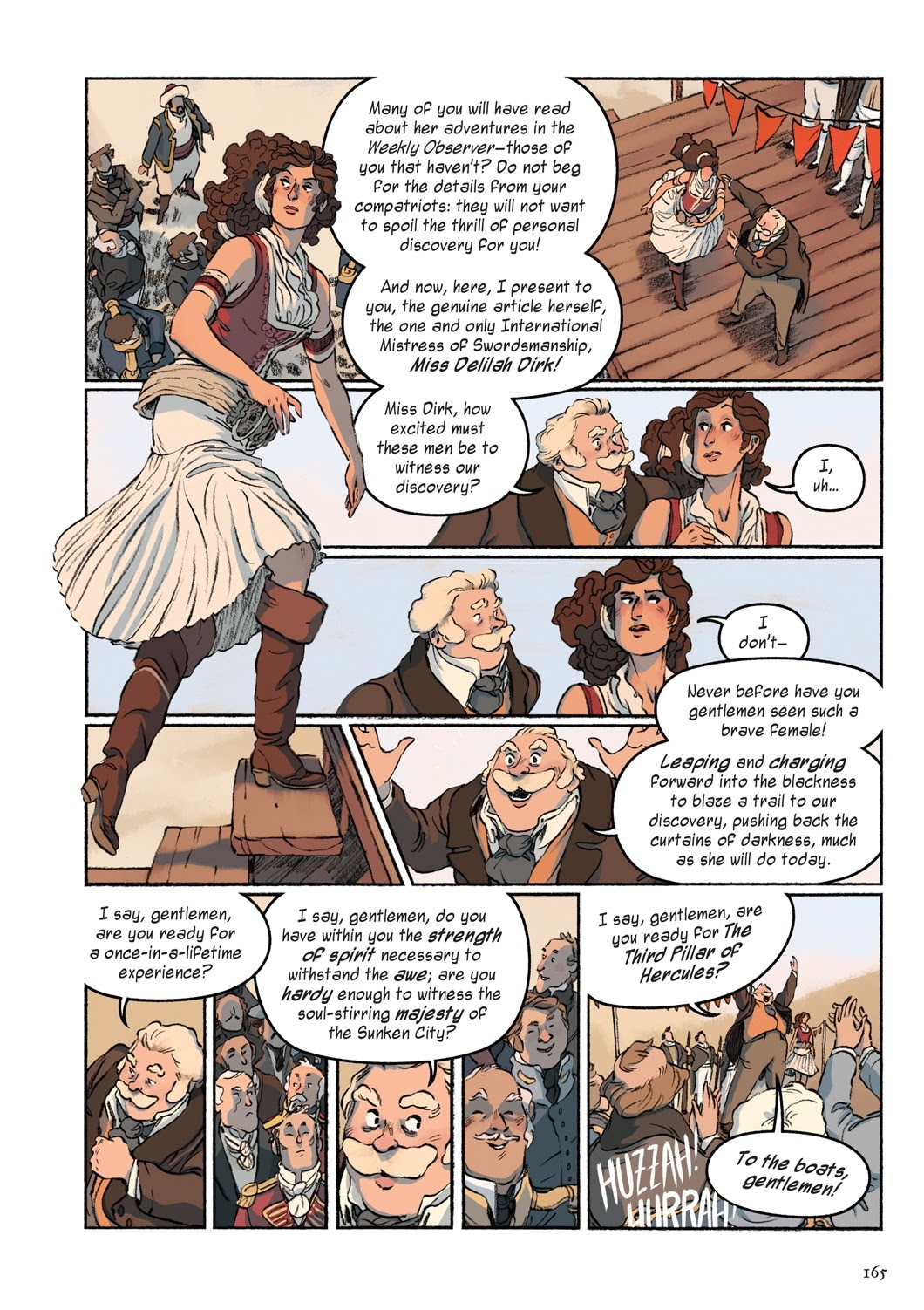 Read online Delilah Dirk and the Pillars of Hercules comic -  Issue # TPB (Part 2) - 56