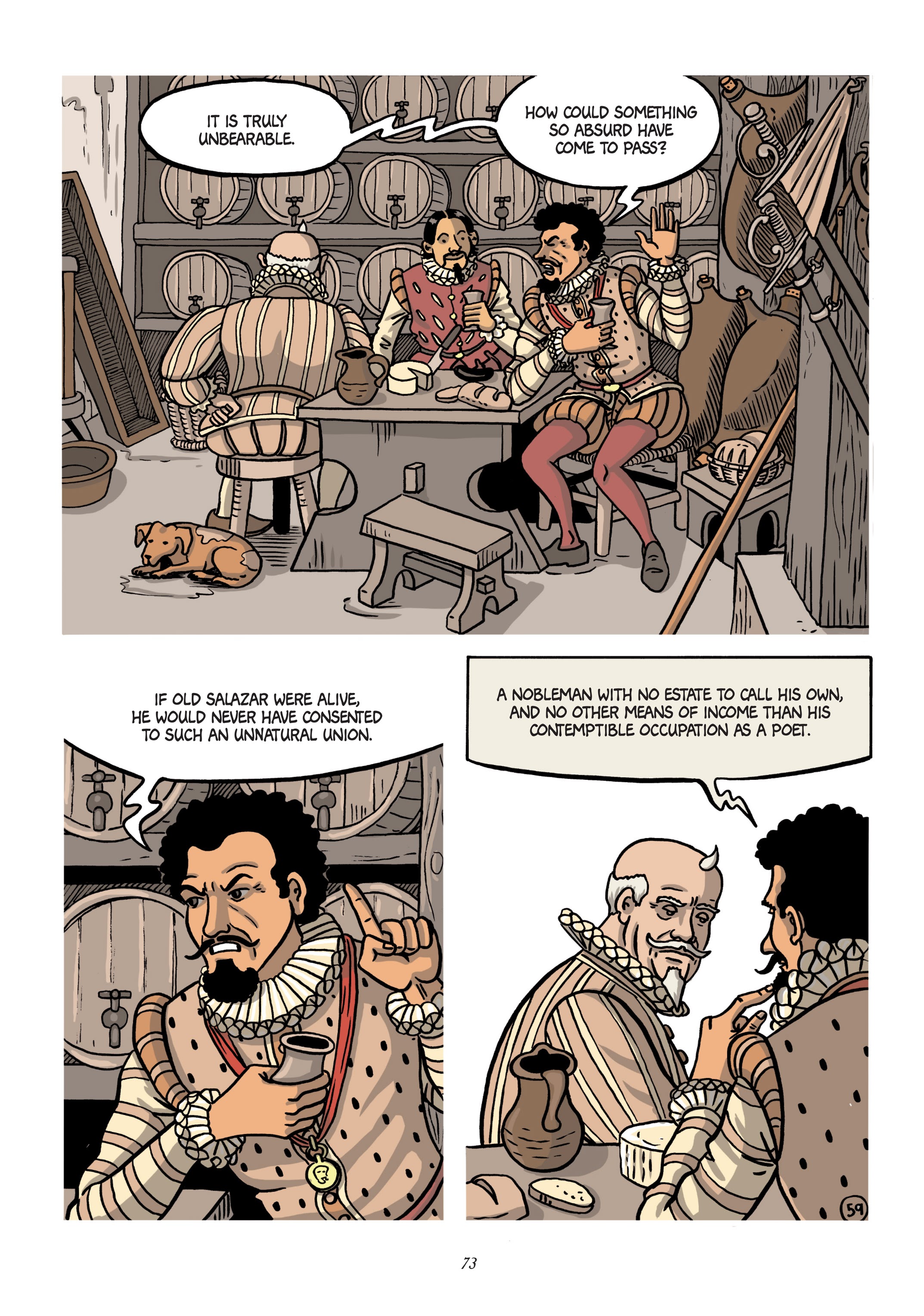 Read online Cervantes comic -  Issue # TPB 1 - 71