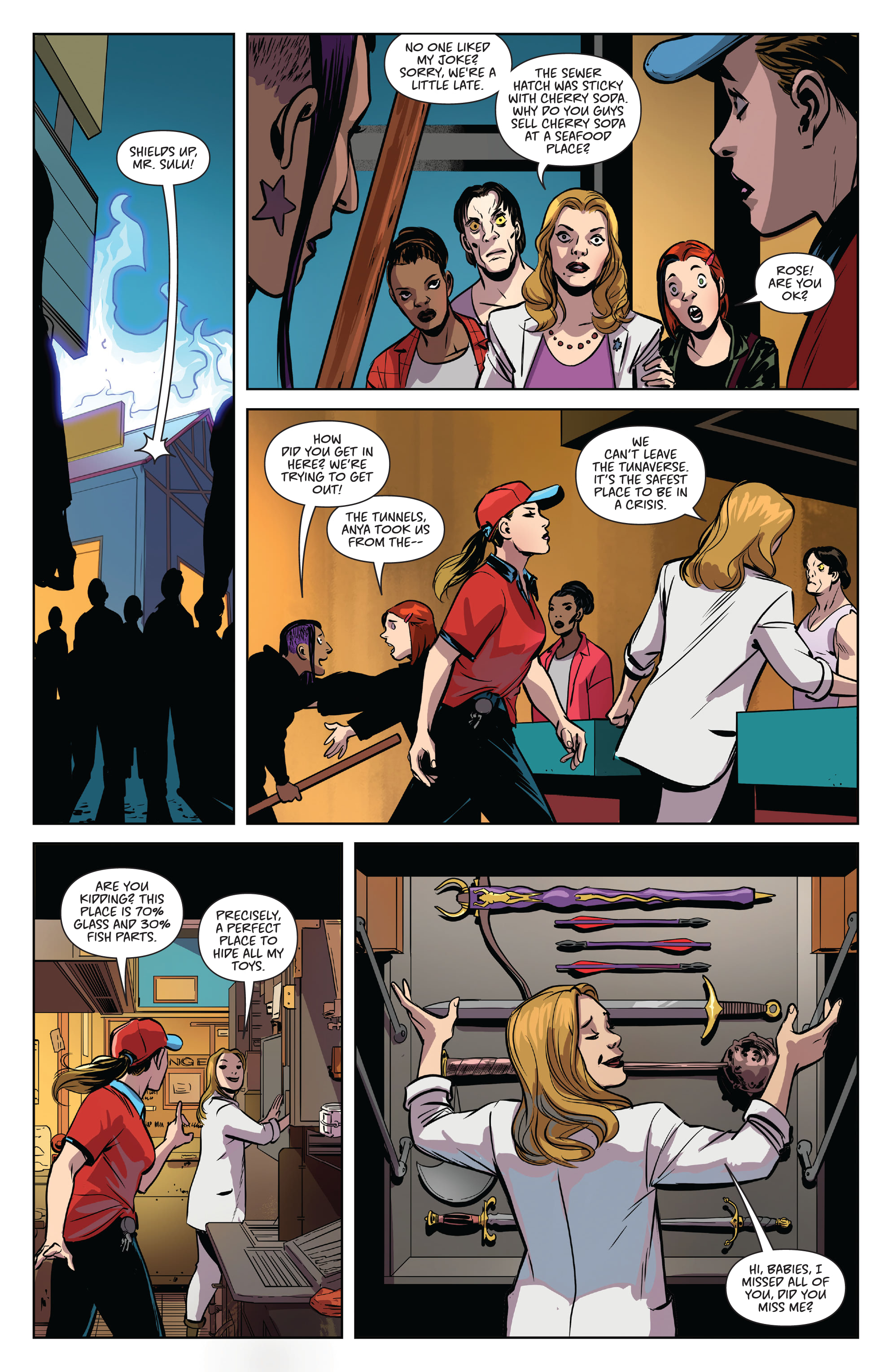 Read online Buffy the Vampire Slayer comic -  Issue #12 - 13
