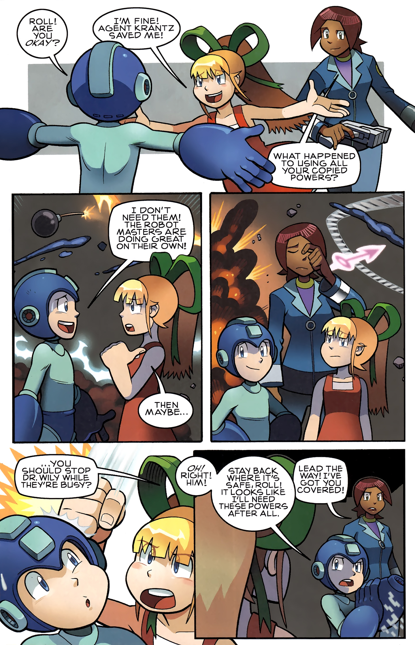 Read online Mega Man comic -  Issue #8 - 12