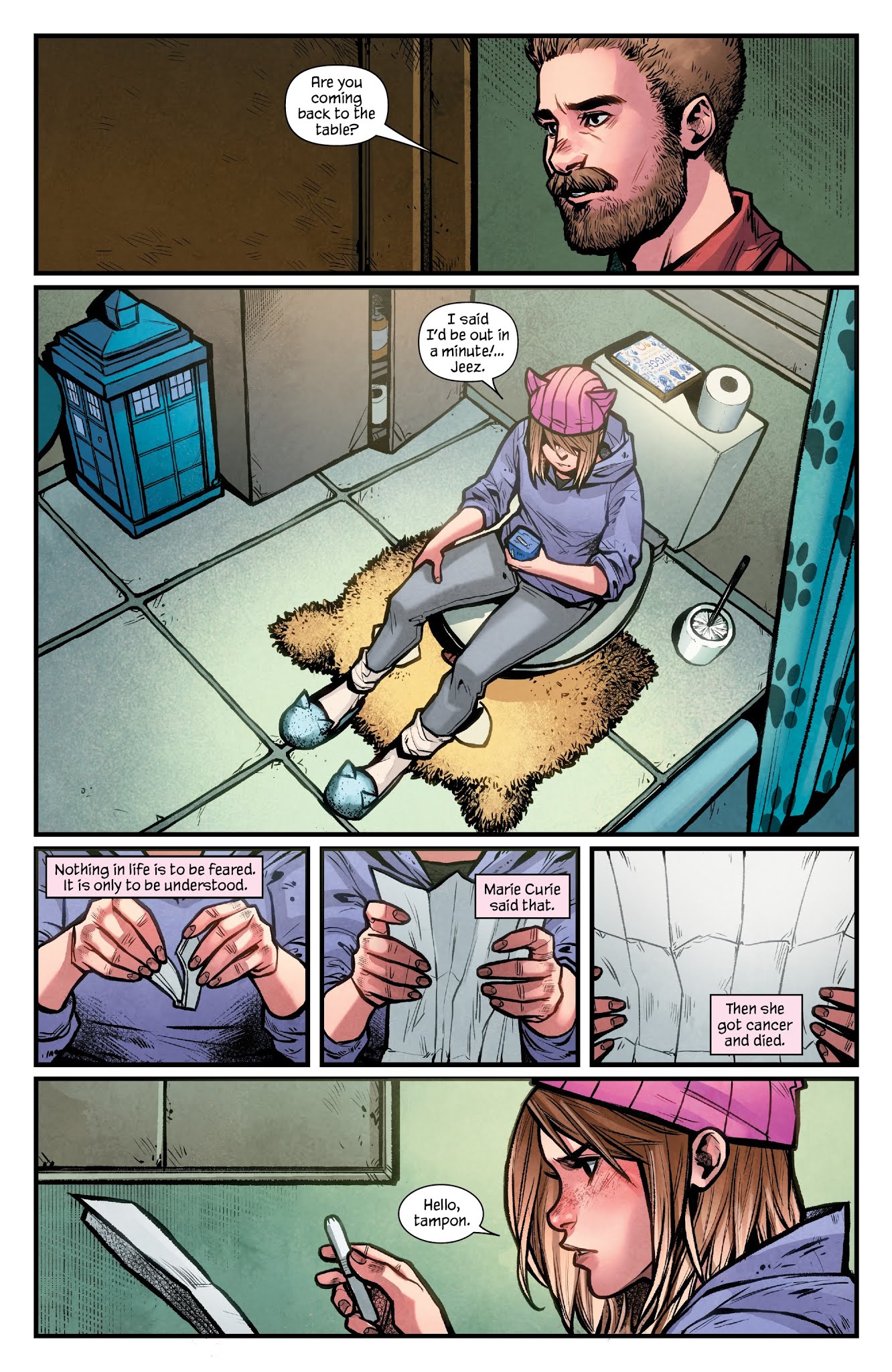 Read online Man-Eaters comic -  Issue #2 - 5