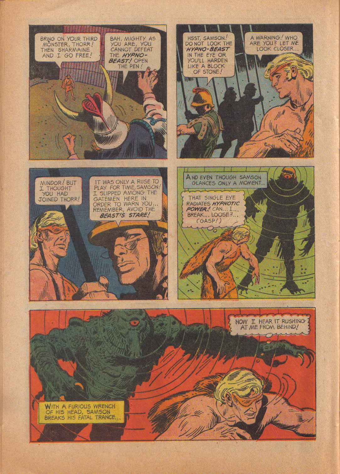 Read online Mighty Samson (1964) comic -  Issue #4 - 28