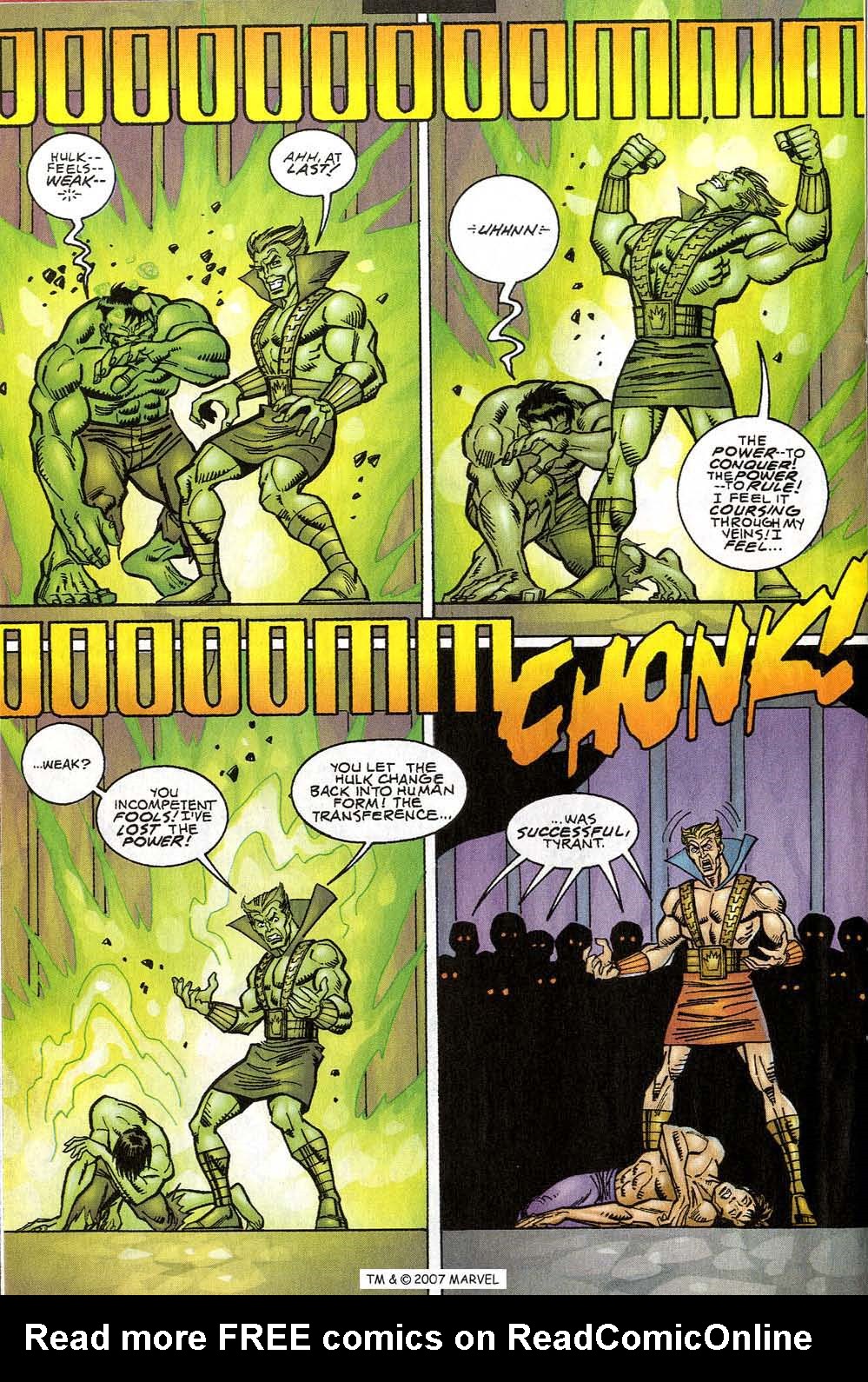 Read online Hulk (1999) comic -  Issue #10 - 22