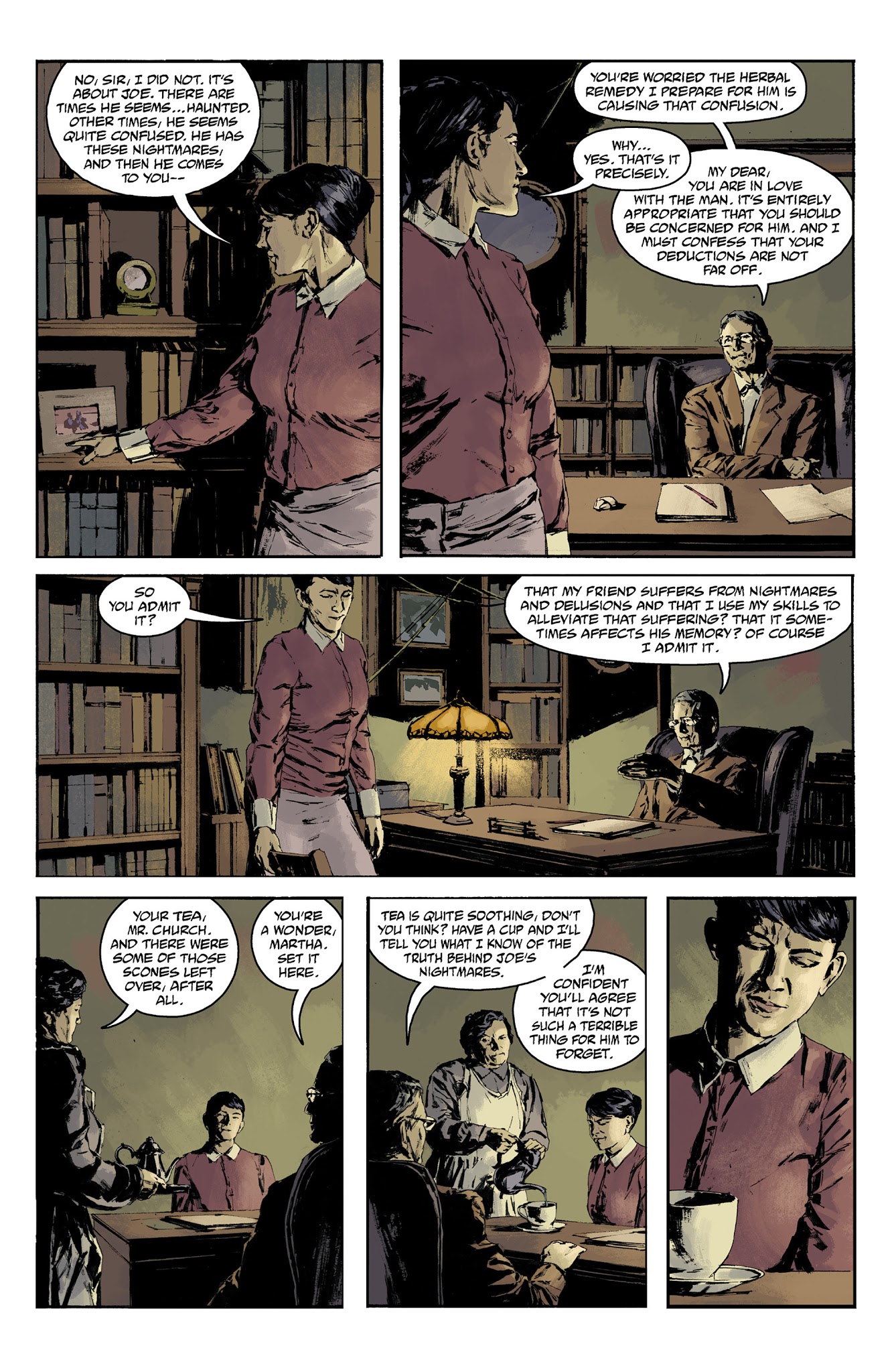 Read online Joe Golem: The Outer Dark comic -  Issue #2 - 22