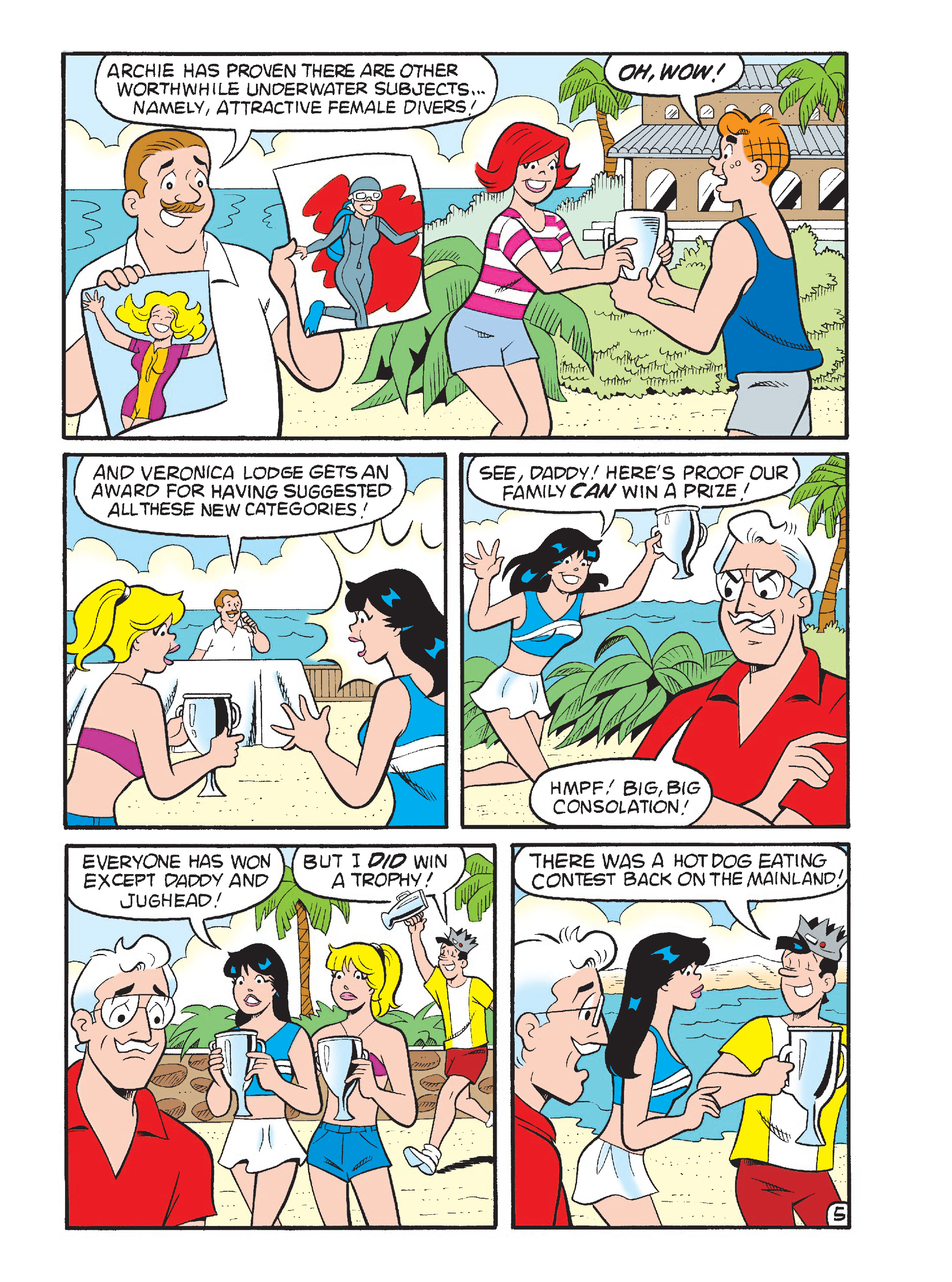 Read online World of Betty & Veronica Digest comic -  Issue #16 - 132