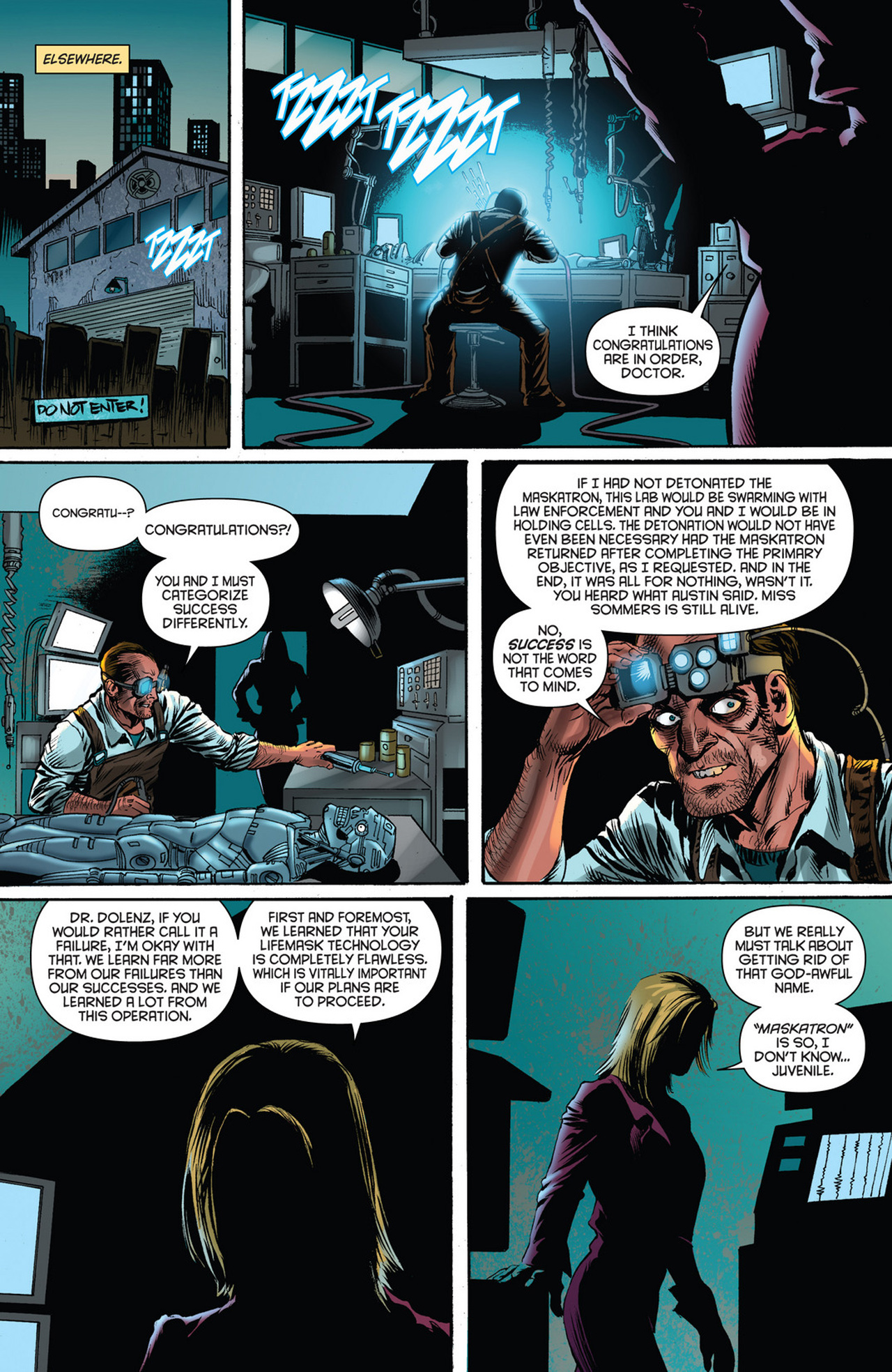 Read online Bionic Man comic -  Issue #16 - 24