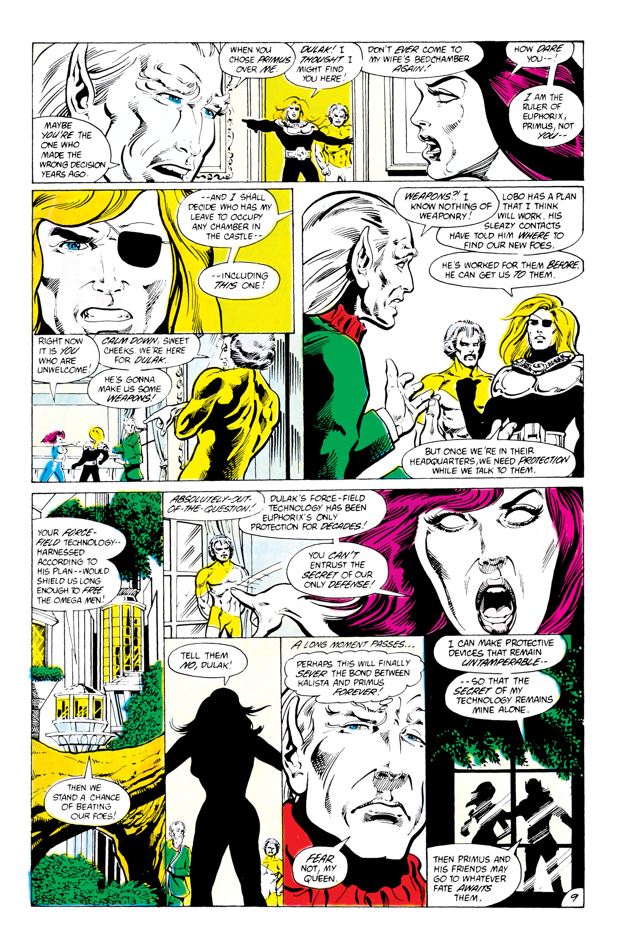 Read online The Omega Men (1983) comic -  Issue #10 - 10