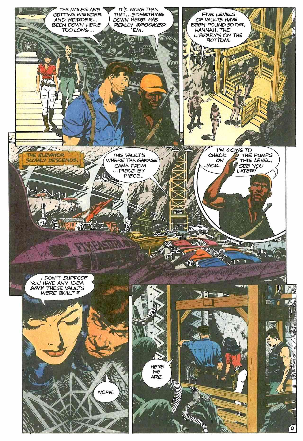 Read online Cadillacs & Dinosaurs comic -  Issue #4 - 11