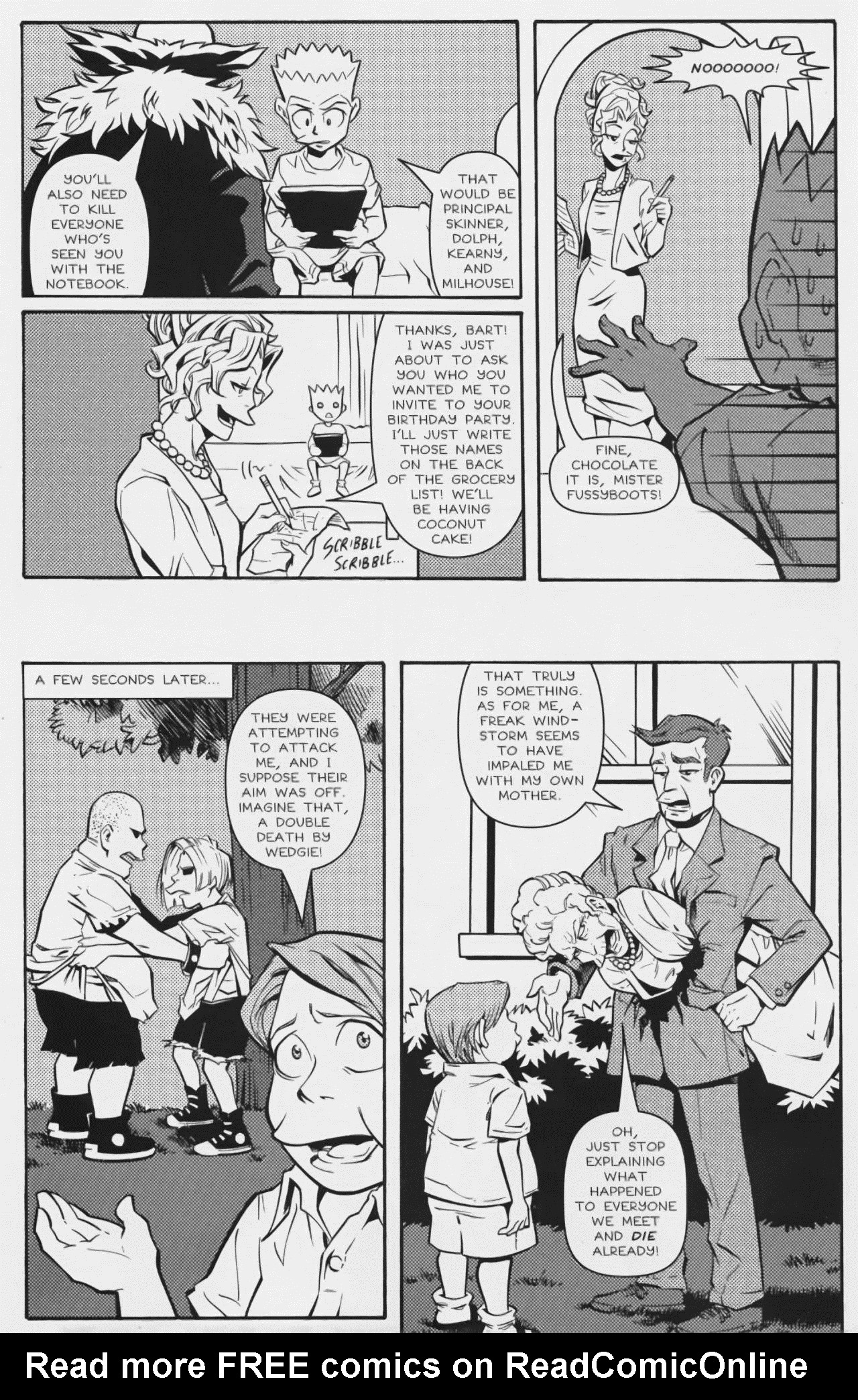Read online Treehouse of Horror comic -  Issue #14 - 30