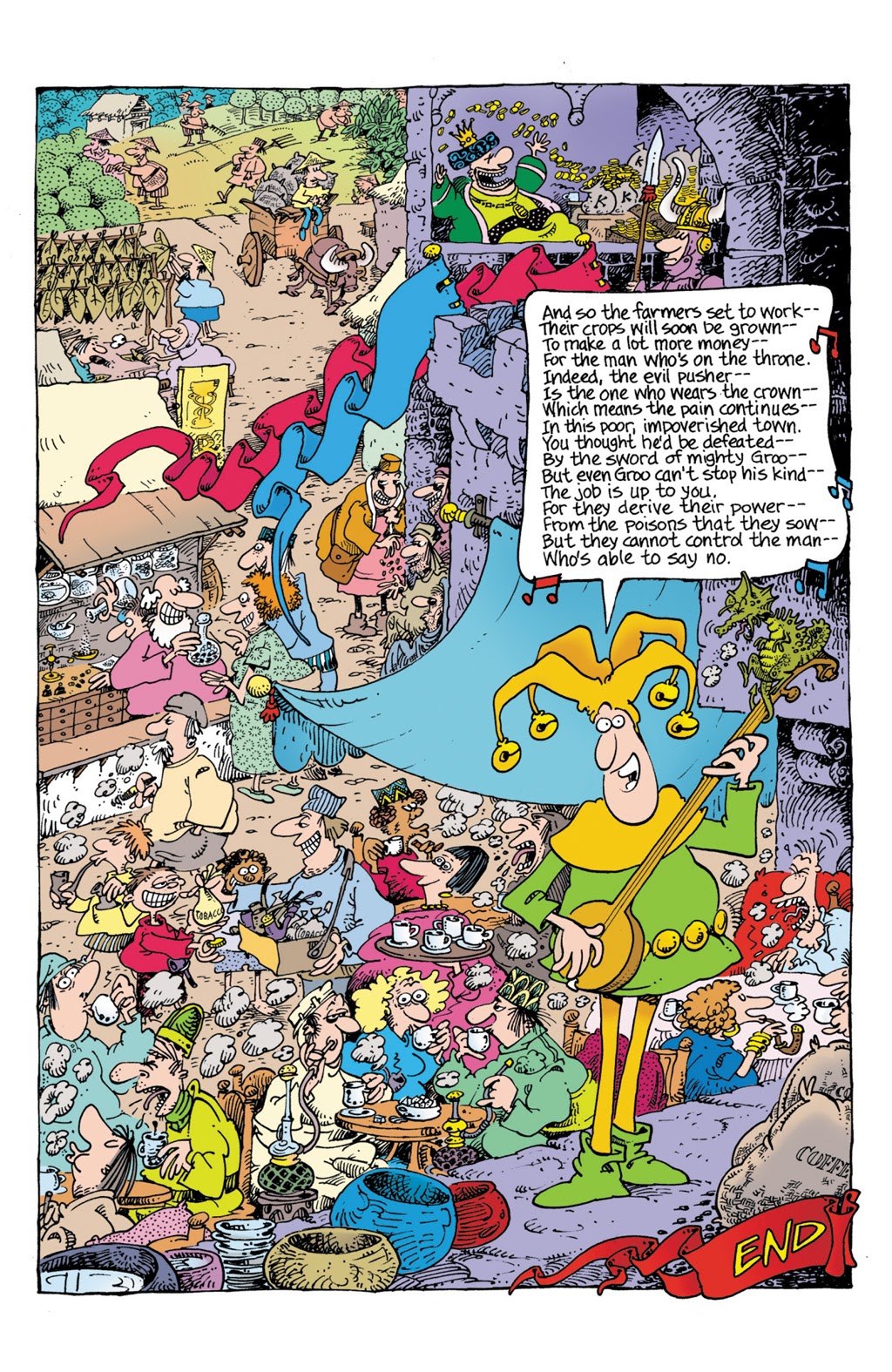 Read online Sergio Aragonés' Groo: The Most Intelligent Man In The World comic -  Issue # TPB - 99