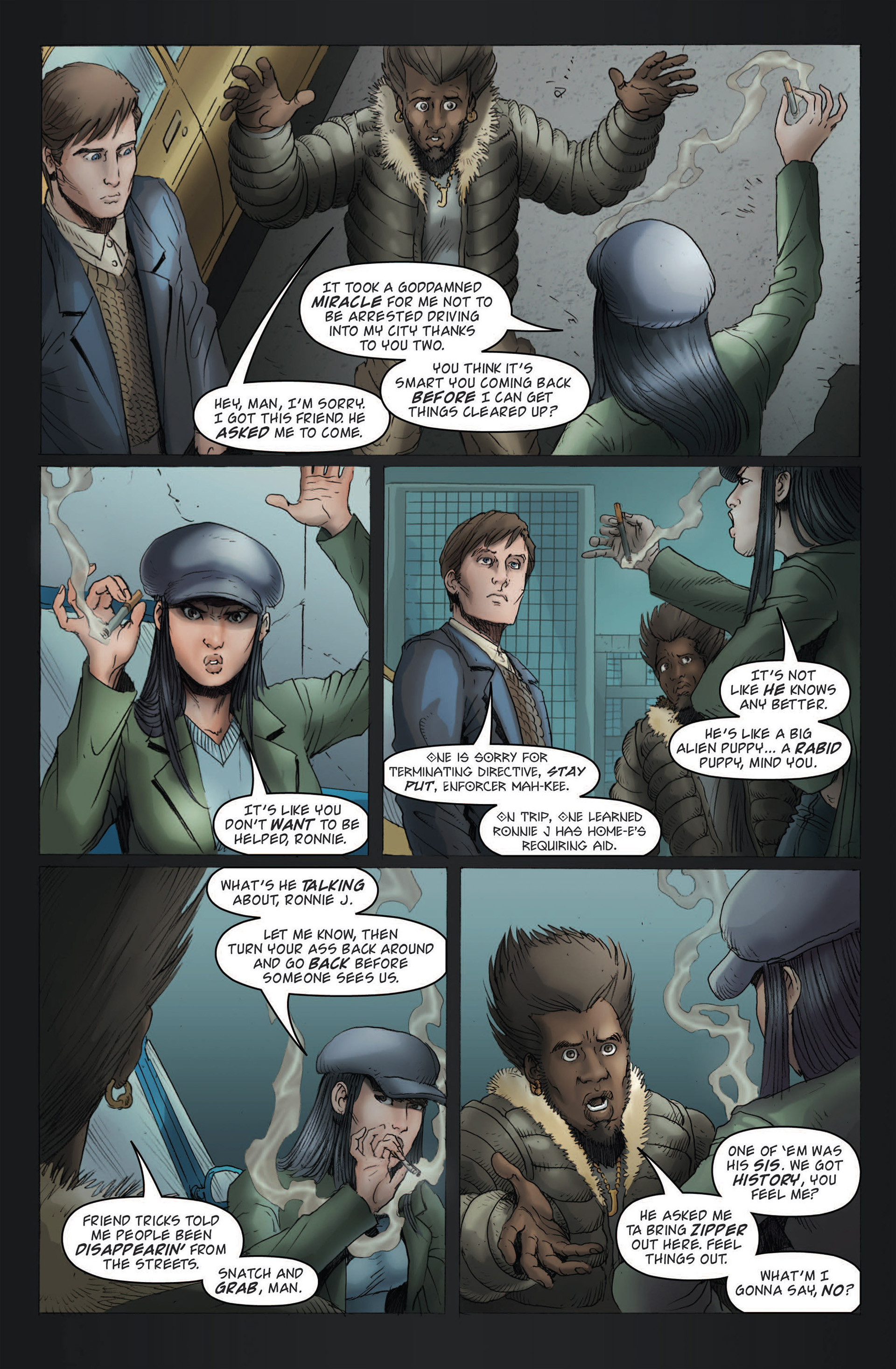 Read online Simmons Comics Presents Zipper vs Dominatrix comic -  Issue # TPB - 21