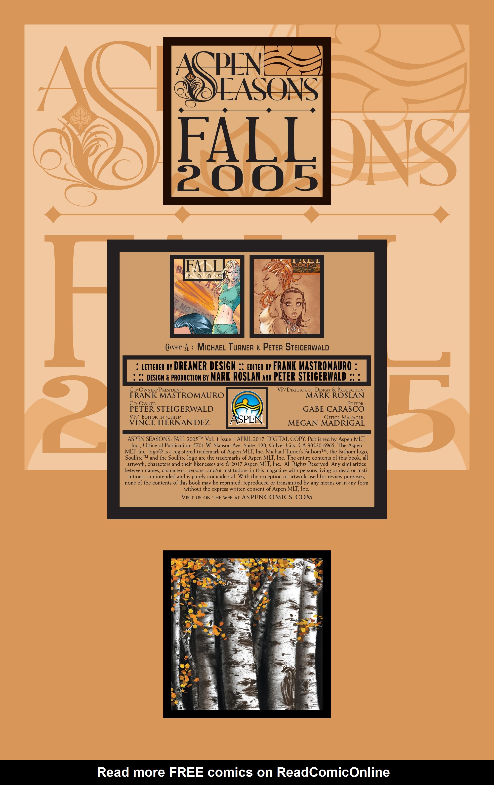 Read online Aspen Seasons comic -  Issue # Issue Fall 2005 - 2