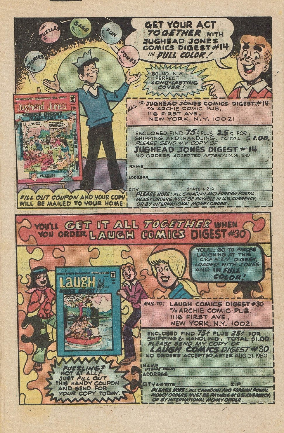 Read online Archie's Joke Book Magazine comic -  Issue #271 - 34