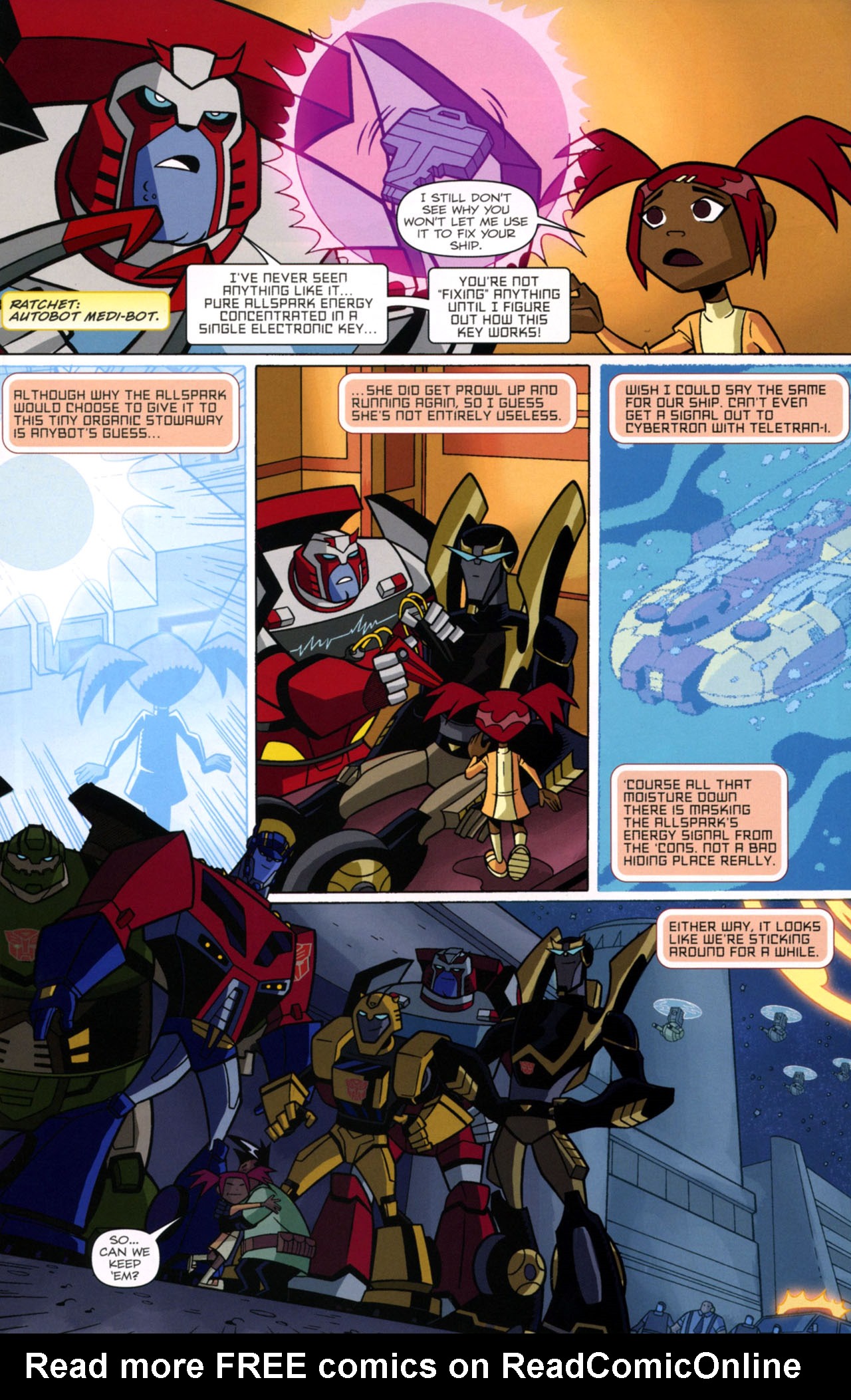 Read online Transformers Animated: The Arrival comic -  Issue #1 - 18