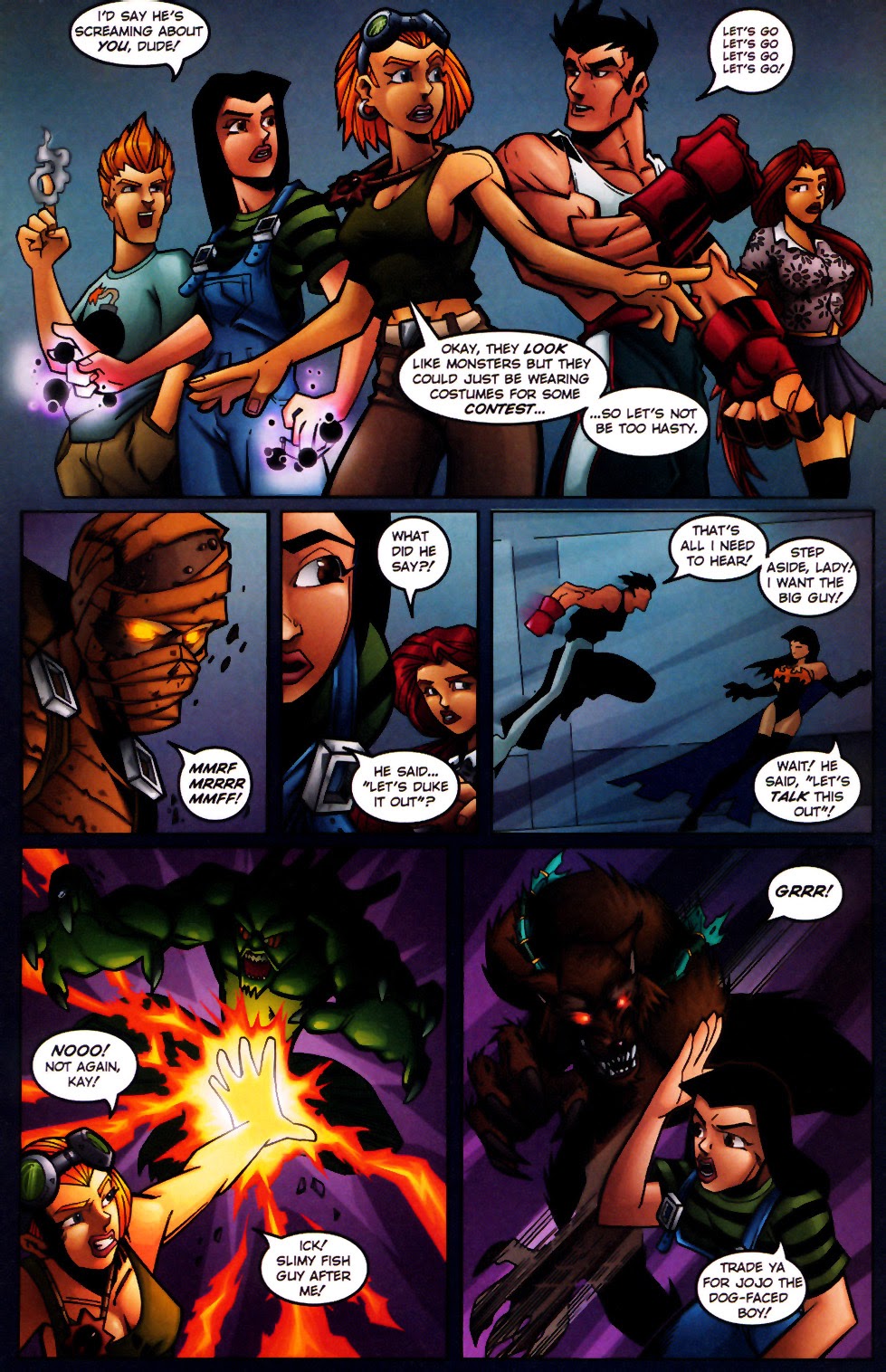 Read online Monster Fighters Inc. comic -  Issue # Full - 13