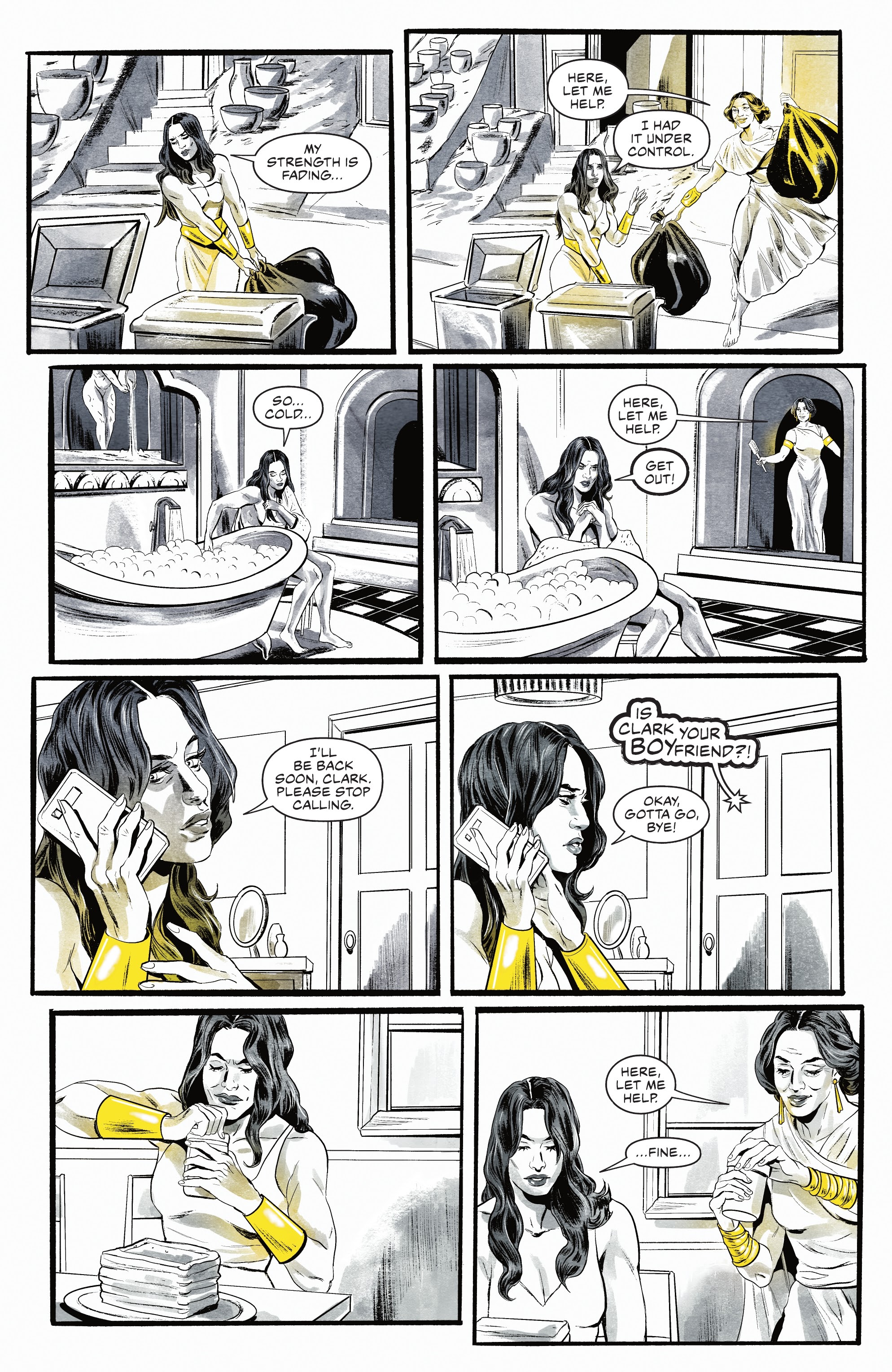 Read online Wonder Woman Black & Gold comic -  Issue #1 - 8