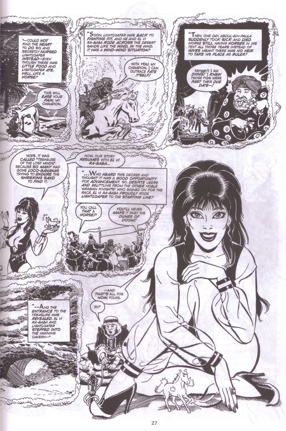 Read online Elvira, Mistress of the Dark comic -  Issue #161 - 25