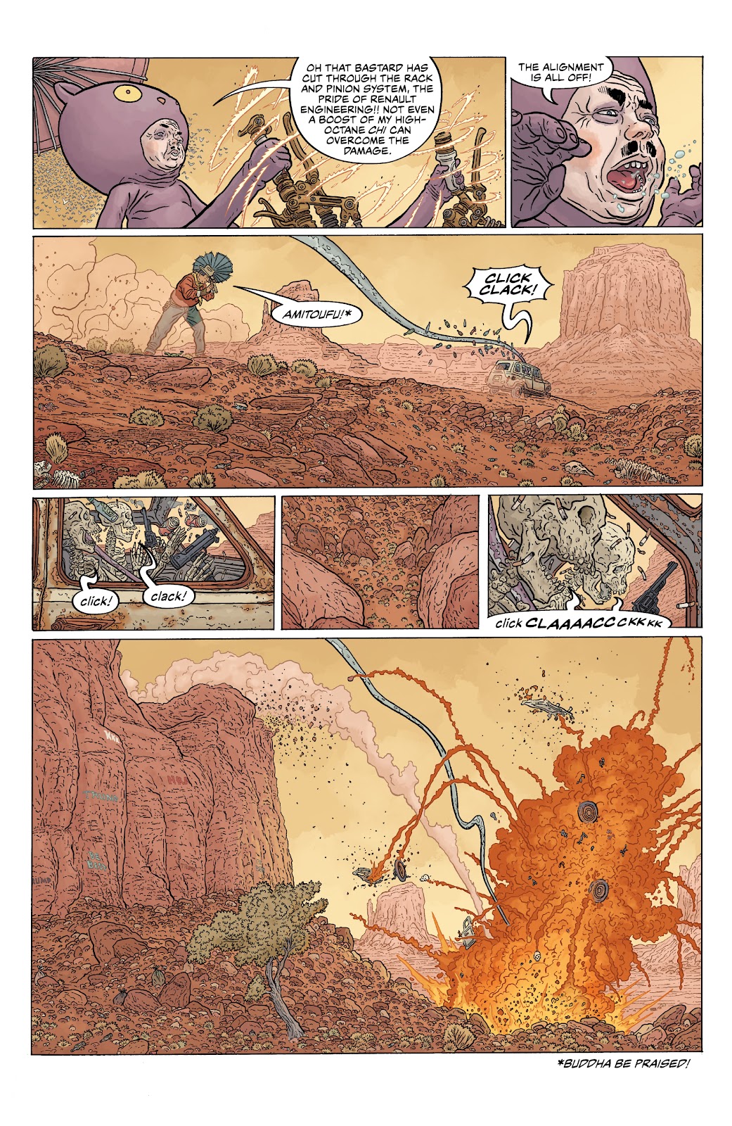 Shaolin Cowboy: Cruel to Be Kin issue 2 - Page 7