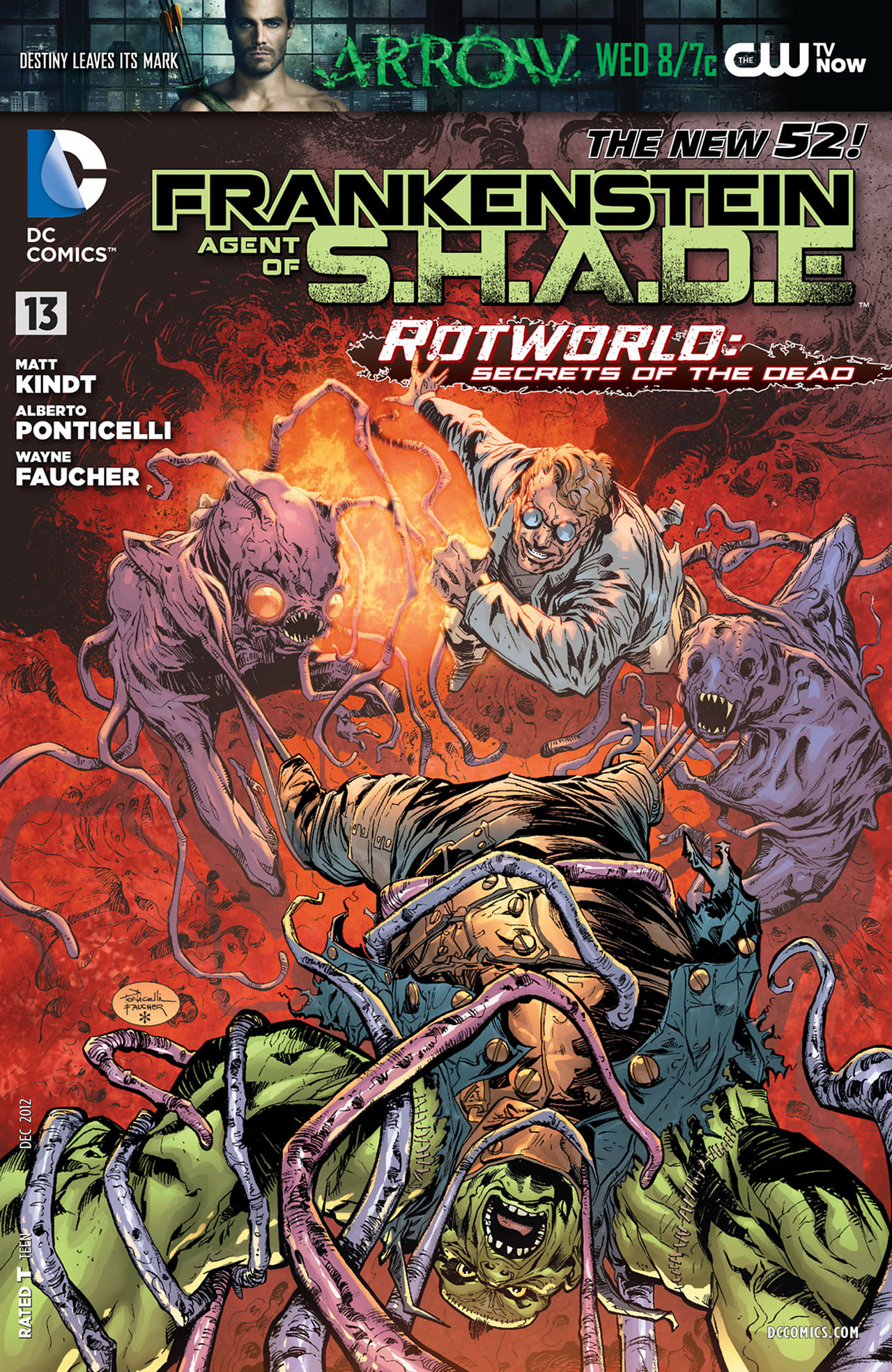Read online Frankenstein, Agent of S.H.A.D.E. comic -  Issue #13 - 1