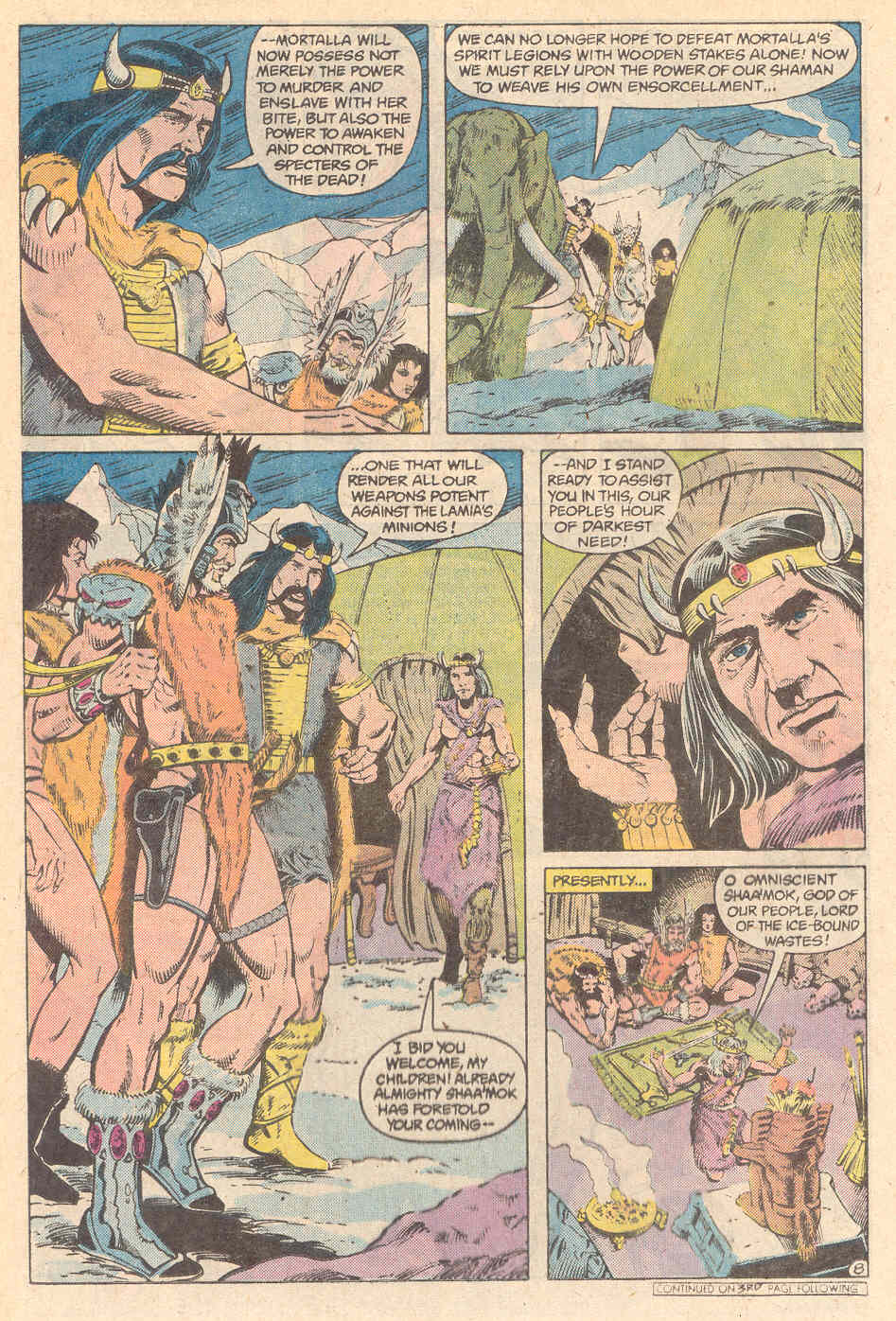 Read online Warlord (1976) comic -  Issue #109 - 8