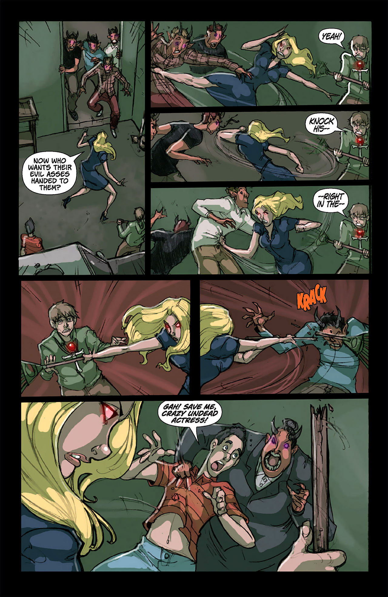 Read online Cindy the Demon Hunter comic -  Issue # TPB - 71
