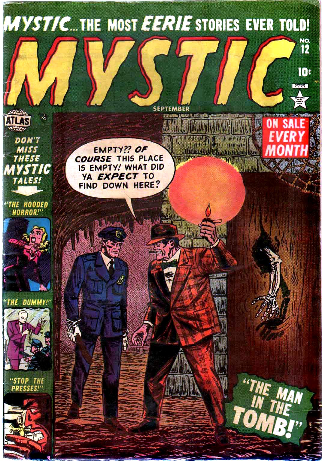 Read online Mystic (1951) comic -  Issue #12 - 1
