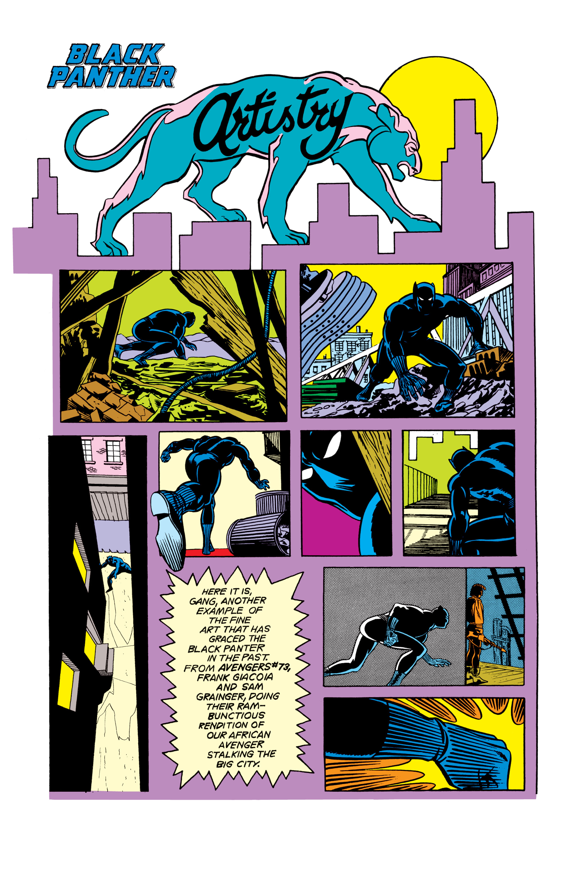 Read online Black Panther: The Early Years Omnibus comic -  Issue # TPB (Part 7) - 1
