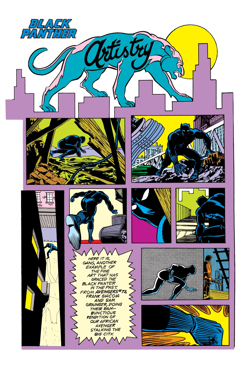 Black Panther: The Early Years Omnibus issue TPB (Part 7) - Page 1