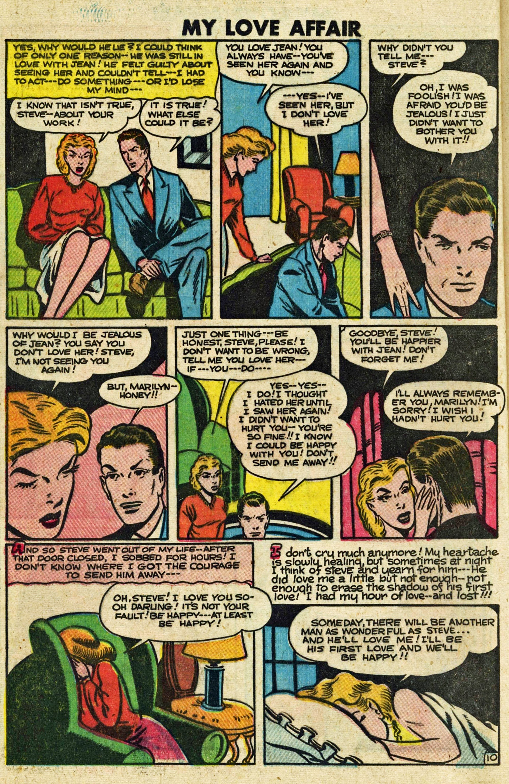 Read online My Love Affair comic -  Issue #2 - 21