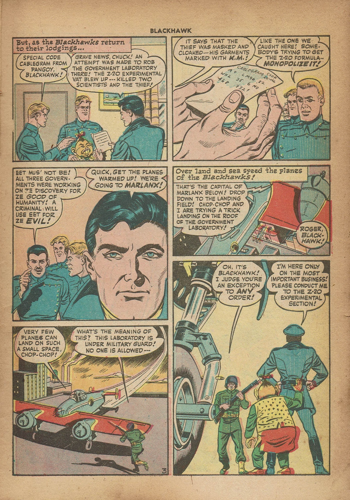 Read online Blackhawk (1957) comic -  Issue #13 - 5