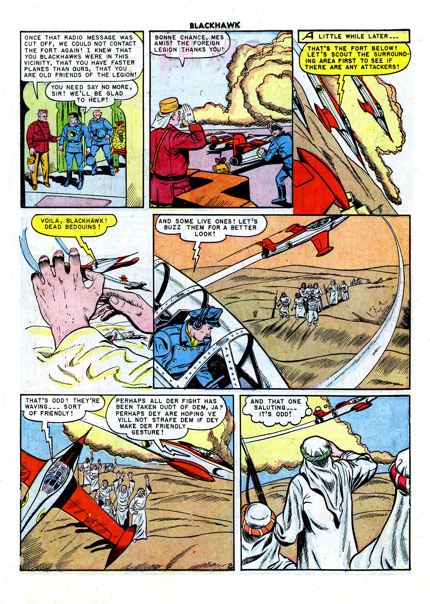 Read online Blackhawk (1957) comic -  Issue #36 - 43