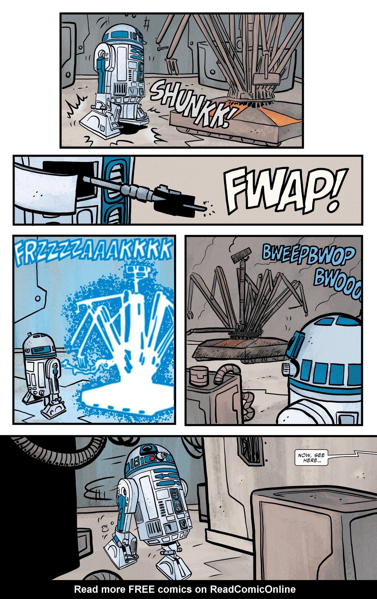 Read online Star Wars: Droids Unplugged comic -  Issue # Full - 16