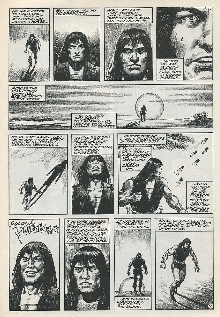 Read online The Savage Sword Of Conan comic -  Issue #223 - 9