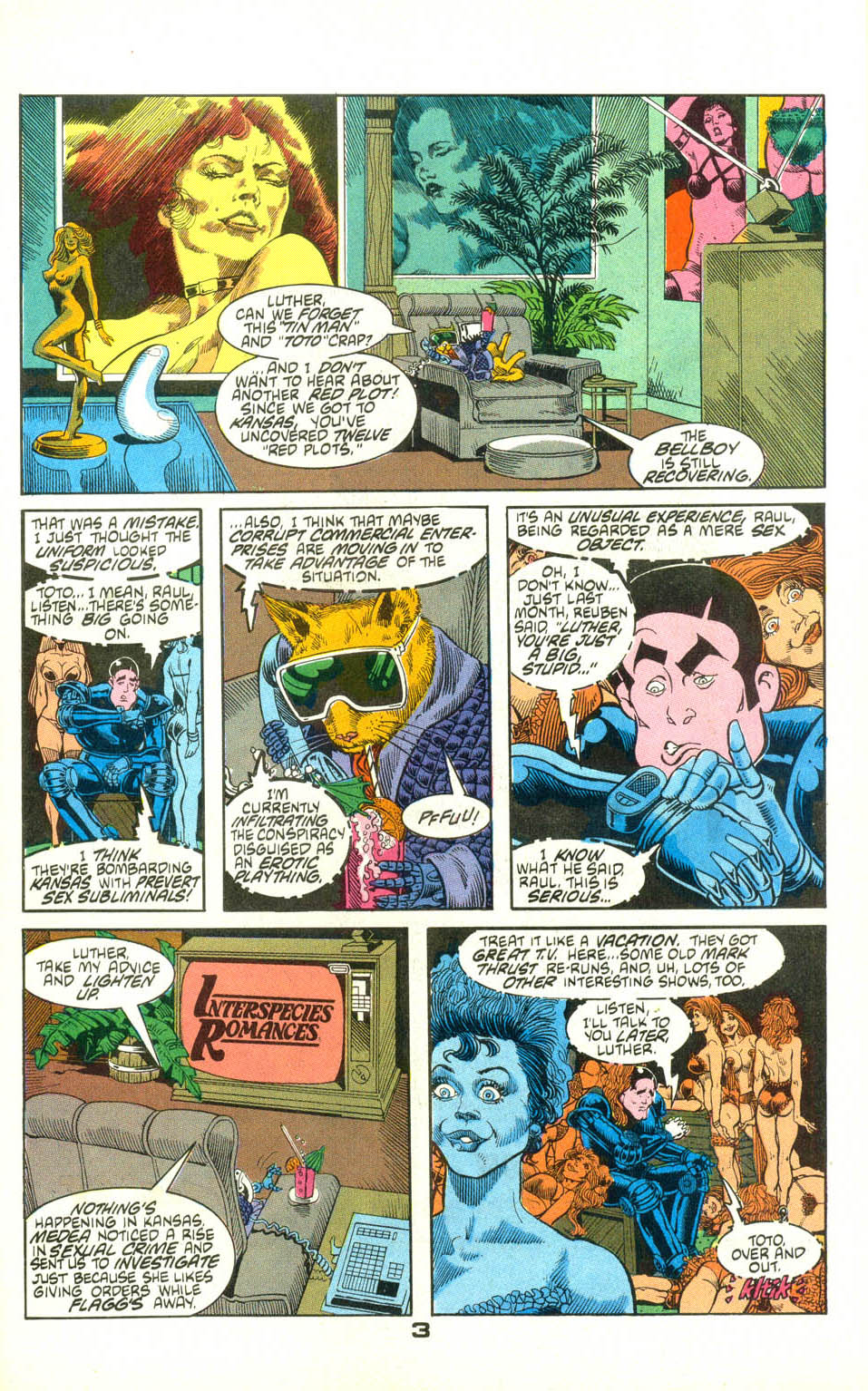 Read online American Flagg! comic -  Issue #22 - 25