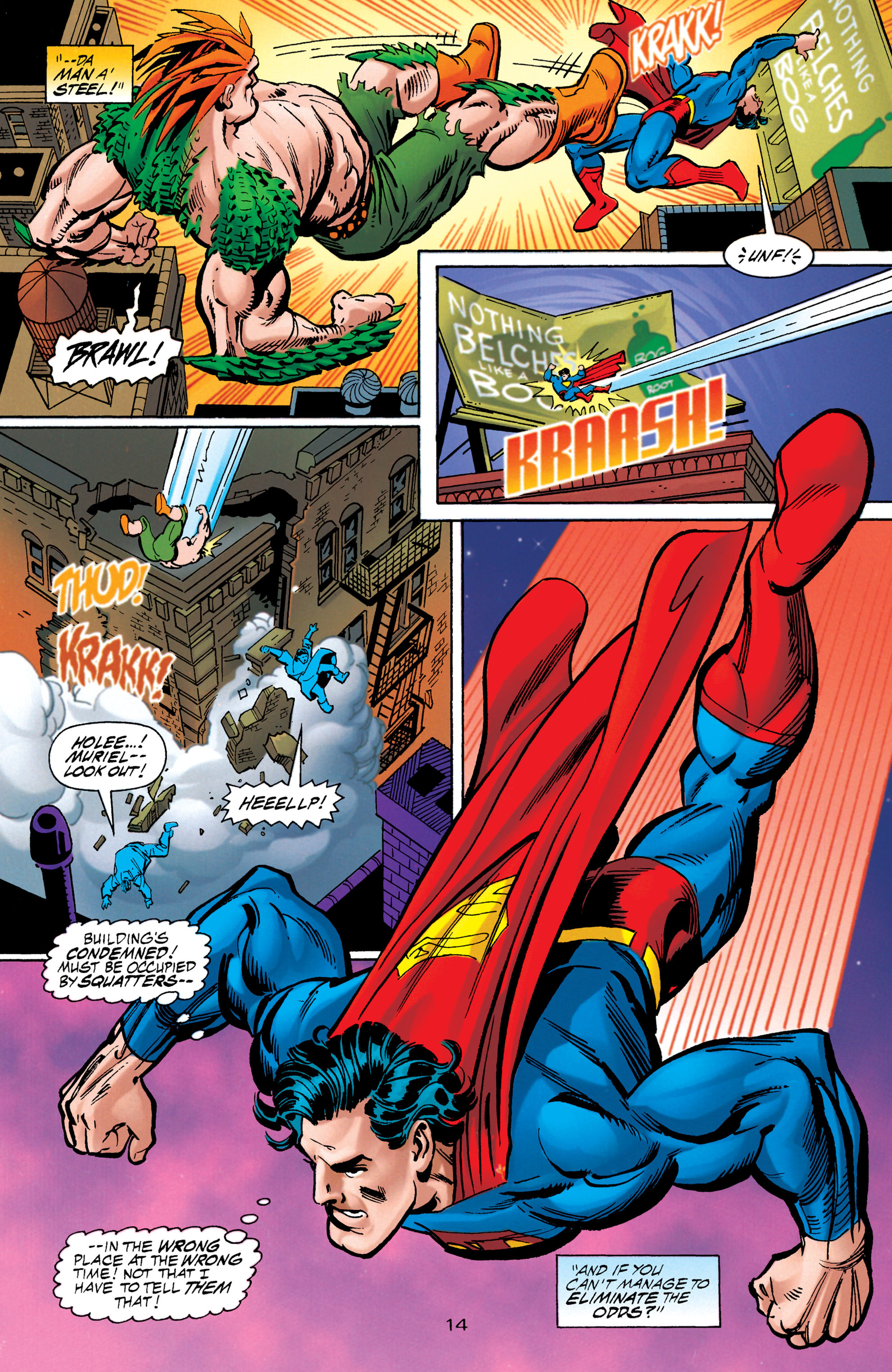 Read online Superman: The Man of Steel (1991) comic -  Issue #53 - 14