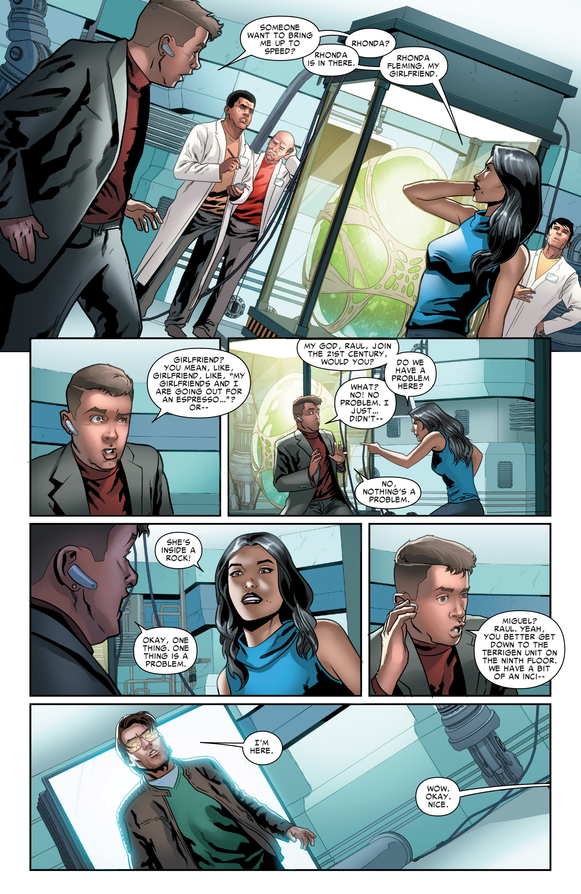 Read online Spider-Man 2099 (2015) comic -  Issue #6 - 8