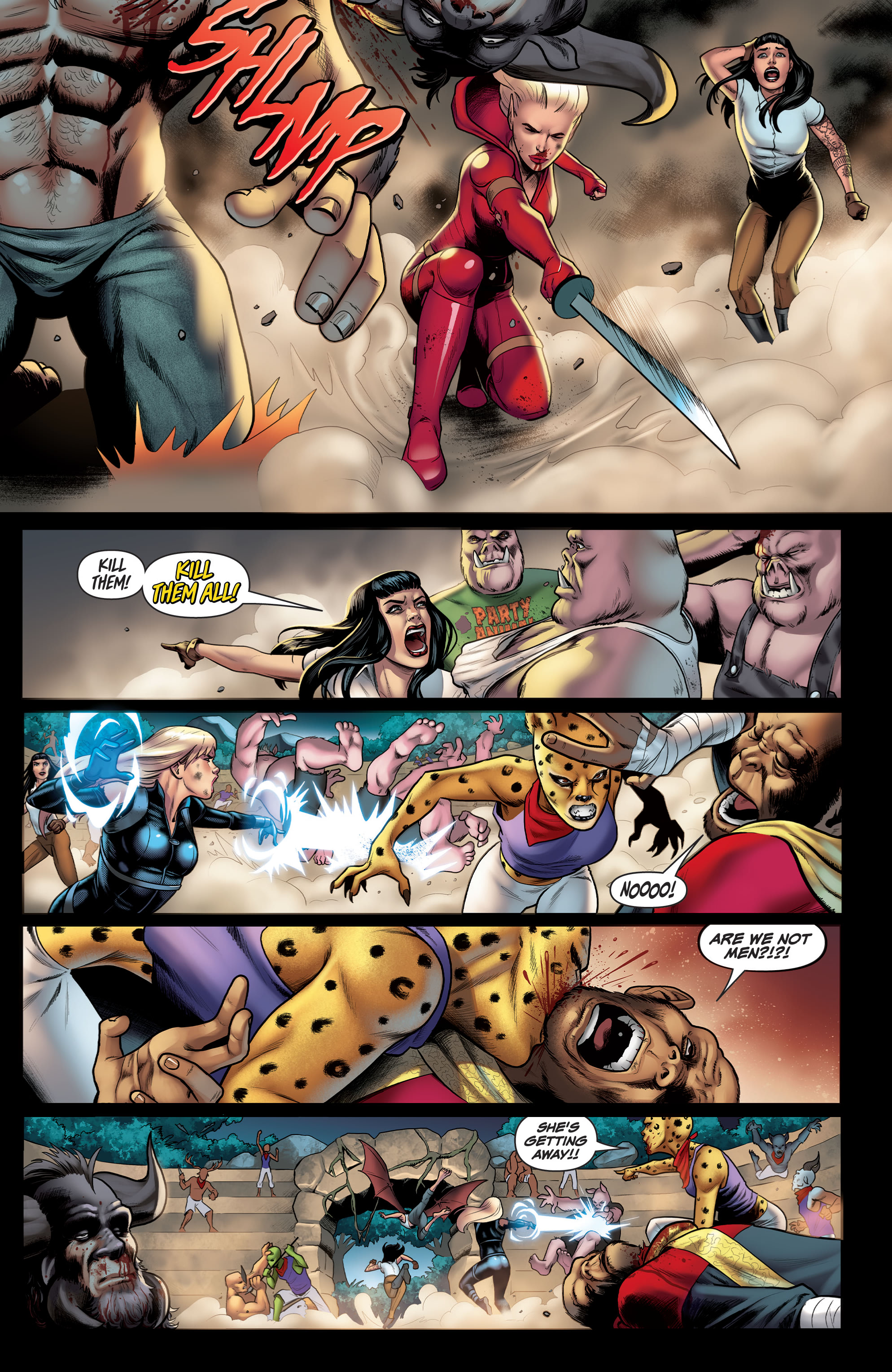 Read online Red Agent: Island of Dr Moreau comic -  Issue #5 - 17
