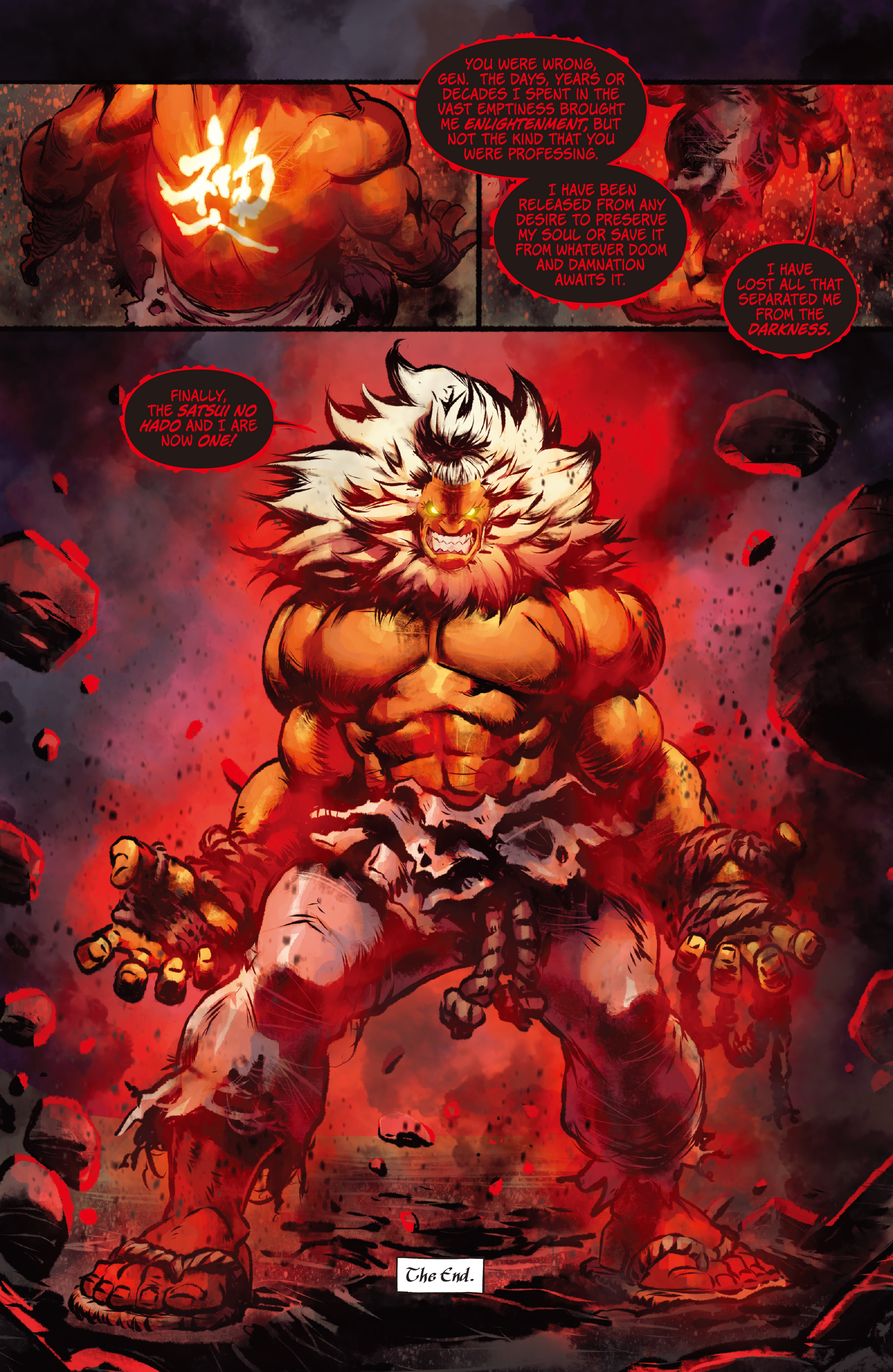 Read online Street Fighter One-shots comic -  Issue # Akuma VS Hell - 27