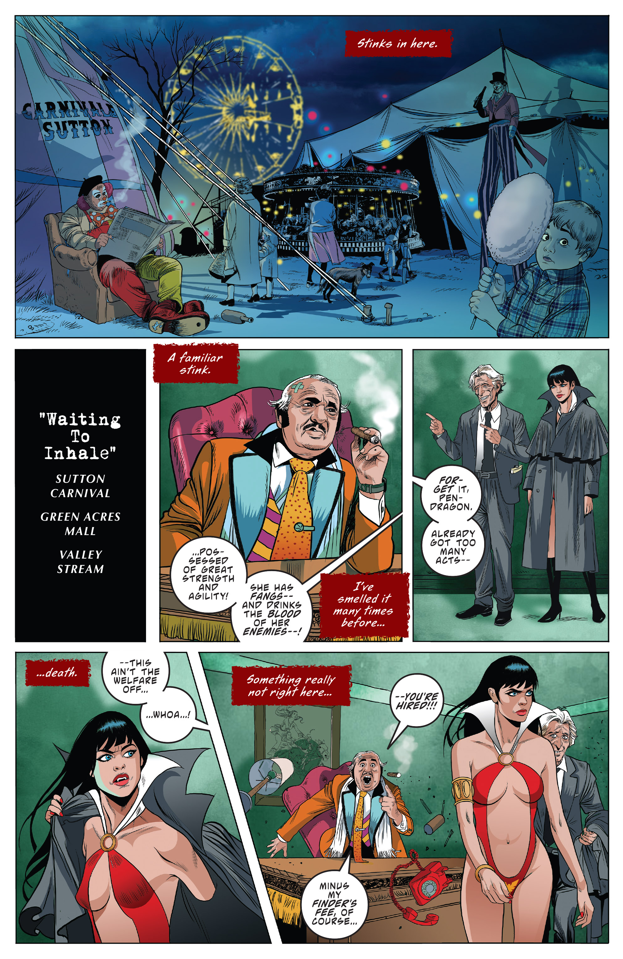 Read online Vampirella: Year One comic -  Issue #5 - 23