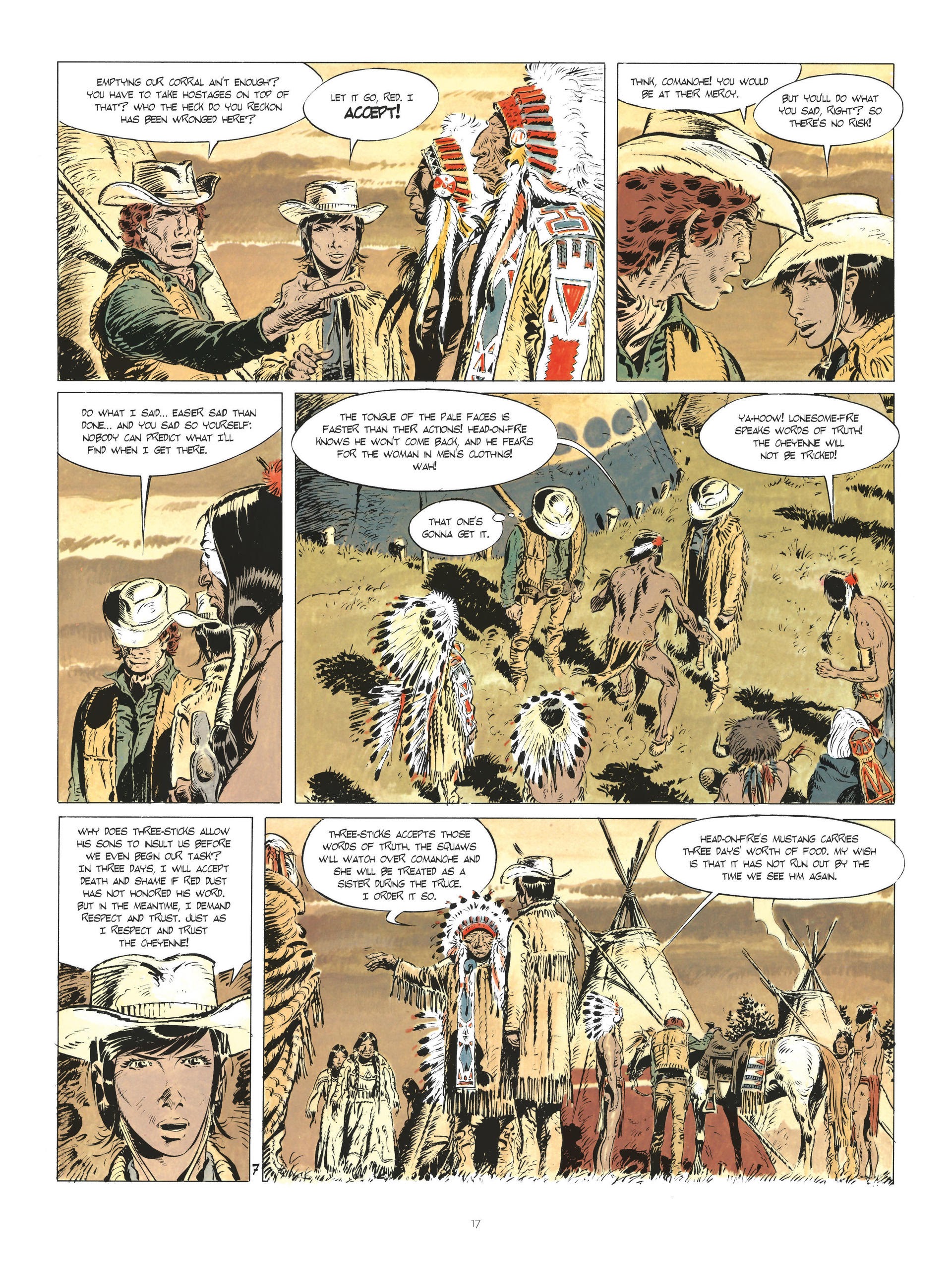 Read online Comanche comic -  Issue #2 - 17
