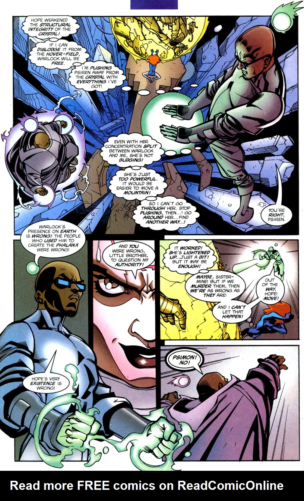 Read online Warlock (1999) comic -  Issue #3 - 18