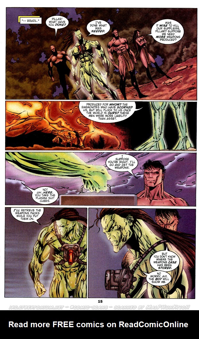 Read online Warblade: Endangered Species comic -  Issue #3 - 16