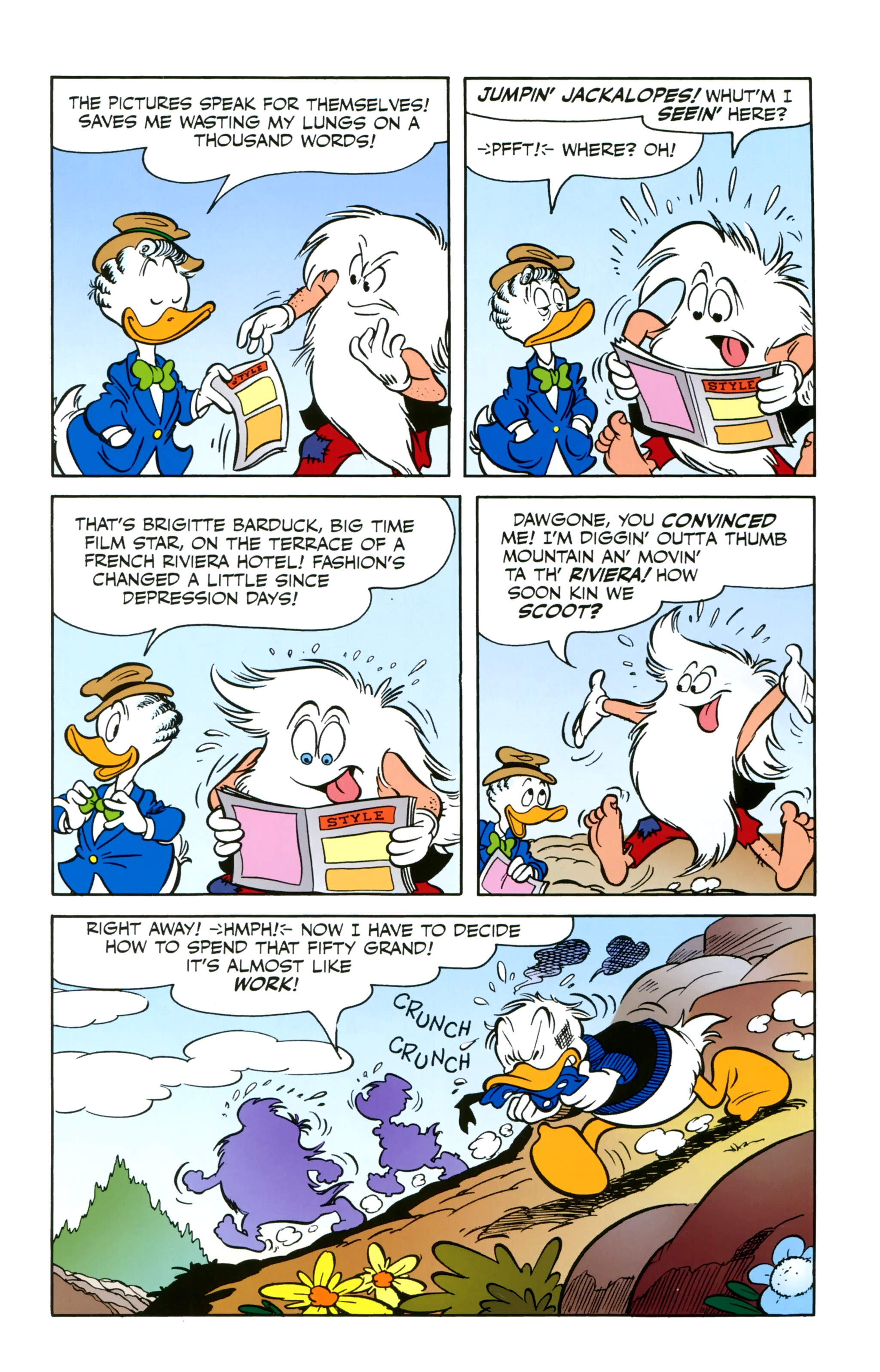 Read online Uncle Scrooge (2015) comic -  Issue #10 - 24